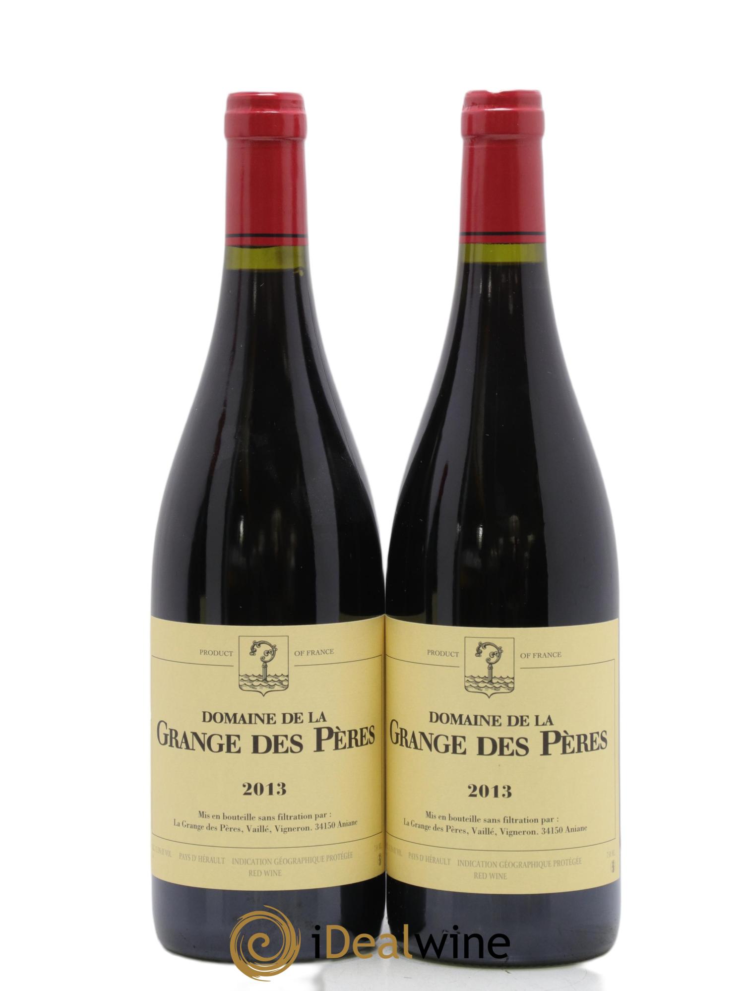 Pays d'Hérault Grange des Pères Laurent Vaillé 2013 - Lot de 2 bouteilles - 0