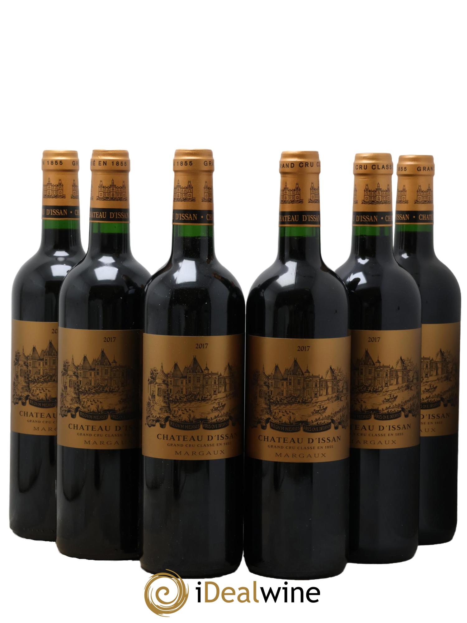 Château d'Issan 3ème Grand Cru Classé 2017 - Lot de 6 bouteilles - 0