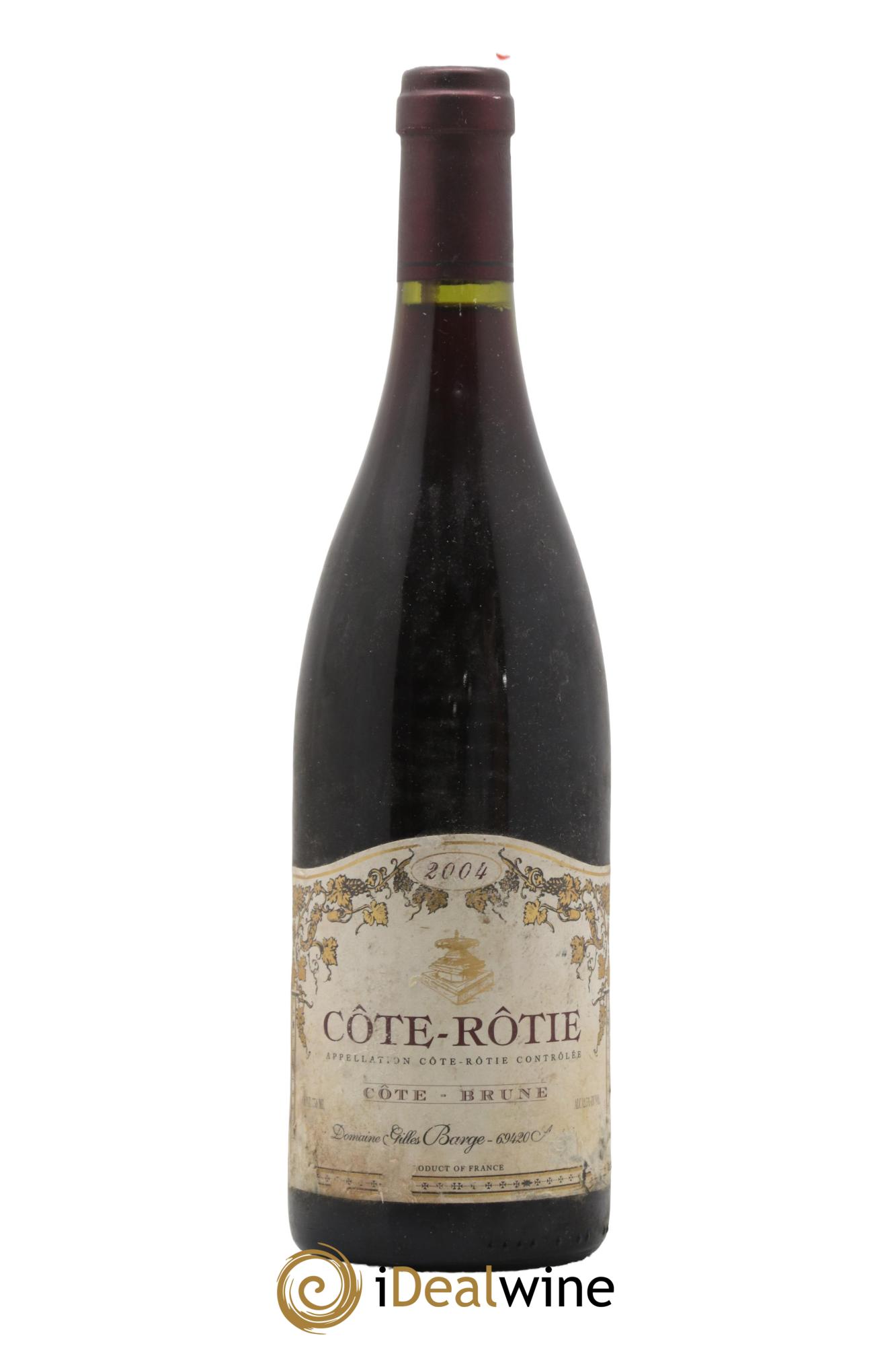 Côte-Rôtie Côte-Brune Barge (Domaine) 2004 - Lot of 1 bottle - 0