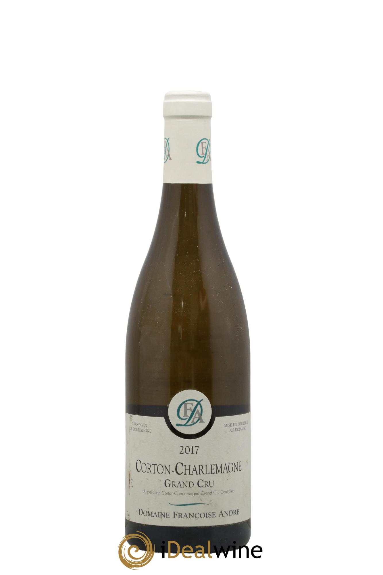 Corton-Charlemagne Grand Cru Terregelesses Domaine Françoise André 2017 - Lot de 1 bouteille - 0