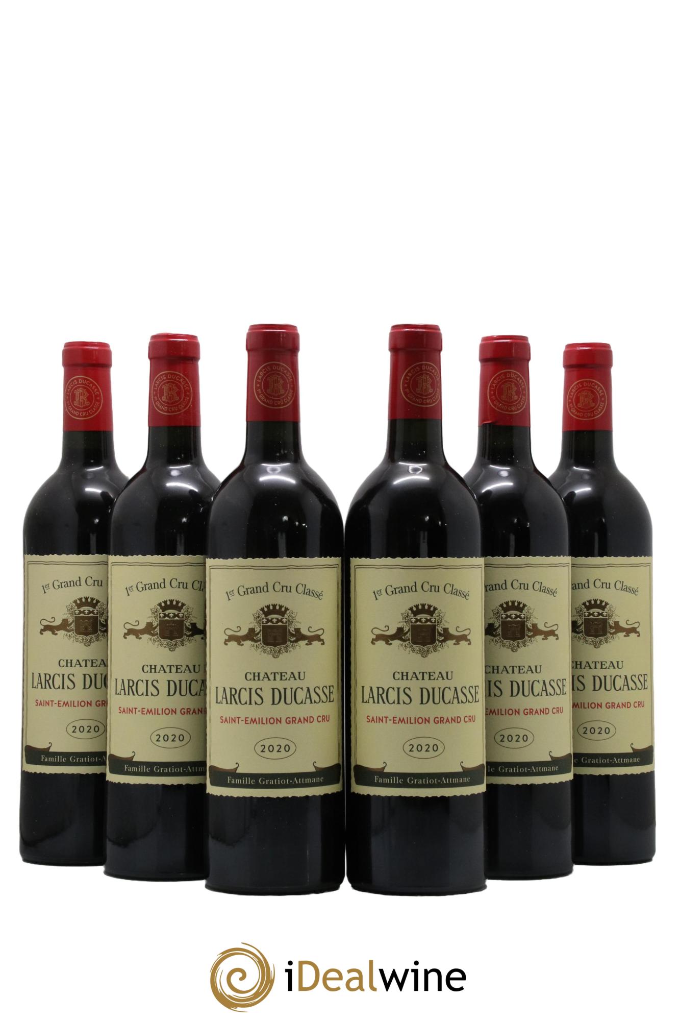 Château Larcis Ducasse 1er Grand Cru Classé B 2020 - Lot de 6 bouteilles - 0