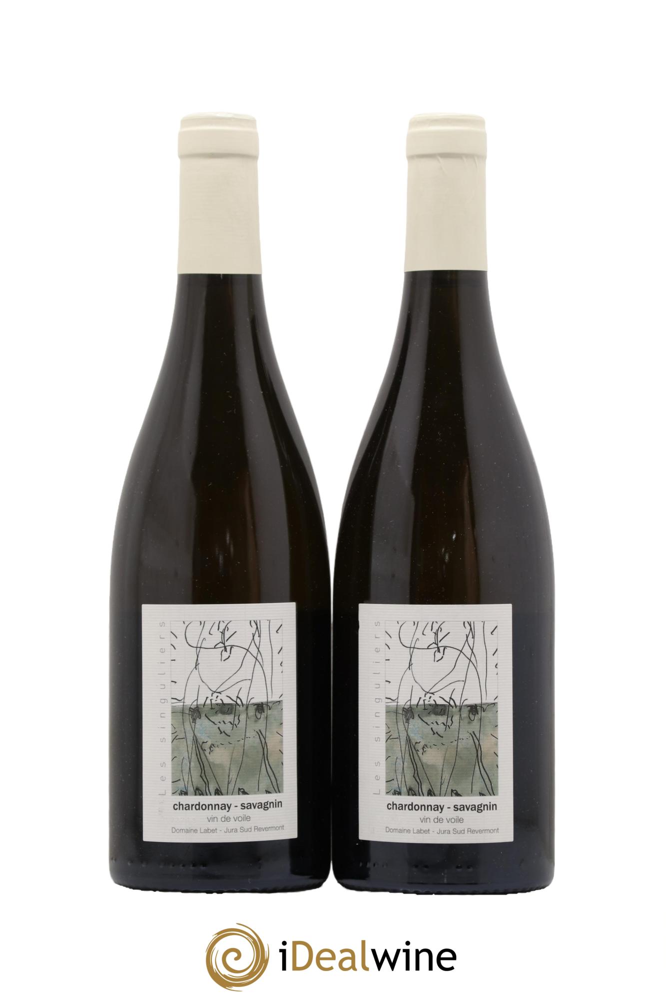 Côtes du Jura Vin de Voile Chardonnay-Savagnin cuvée de garde Romain - Julien - Charline Labet 2018 - Lot de 2 bouteilles - 0