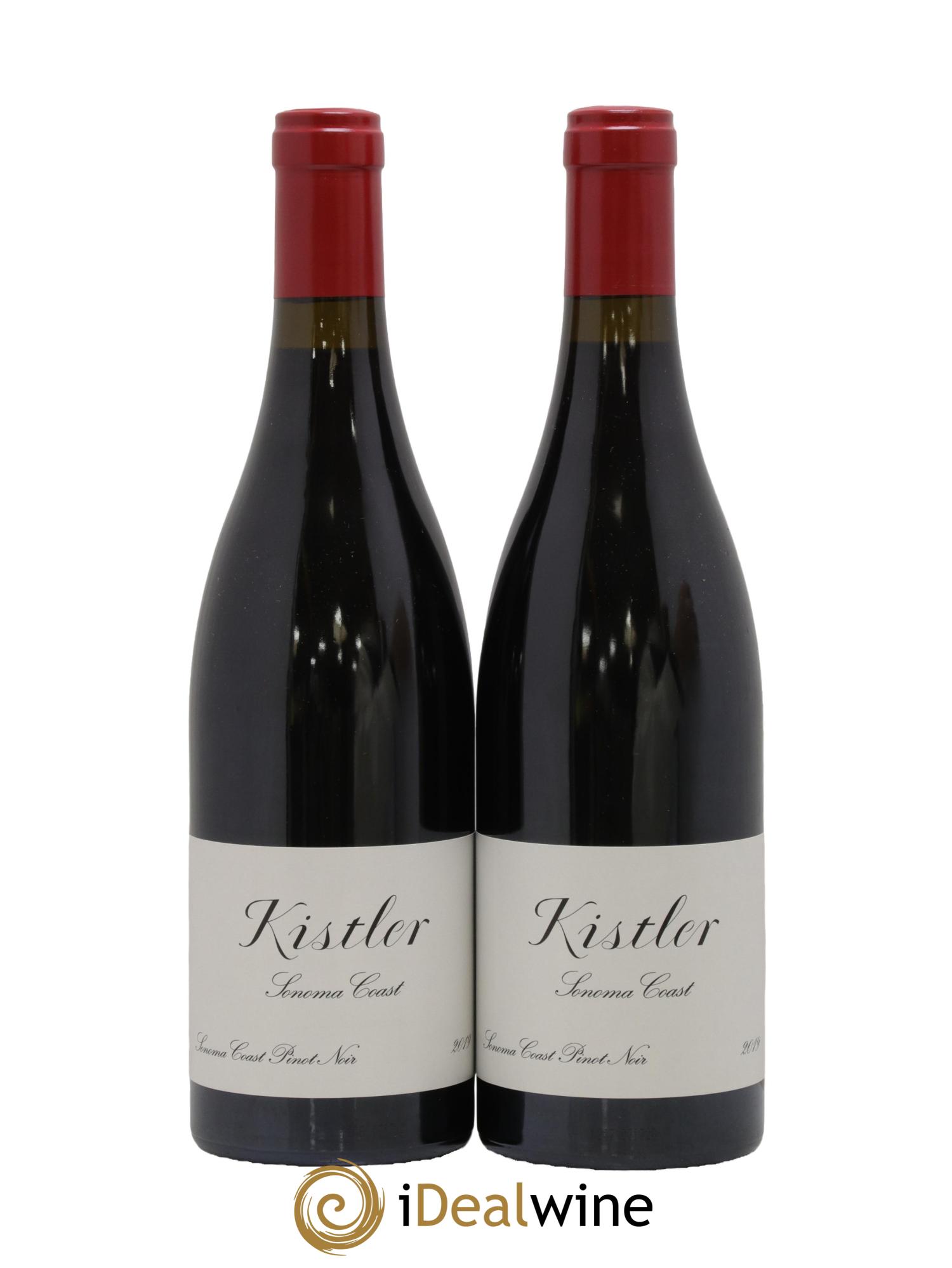 Sonoma Coast Pinot Noir Kistler 2019 - Lot de 2 bouteilles - 0