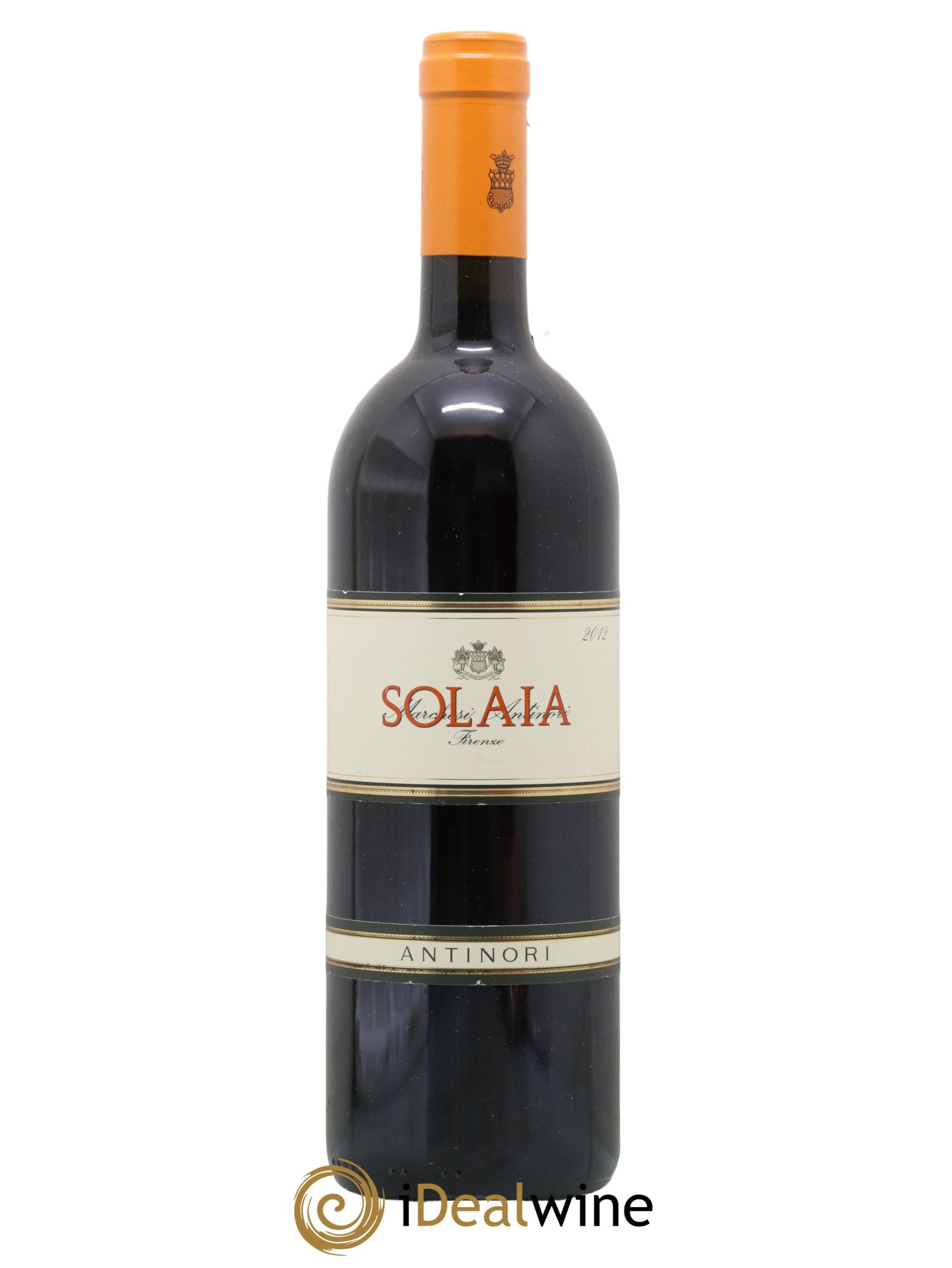 Toscana IGT Solaia Tenuta Tignanello - Marchesi Antinori 2012 - Lot de 1 bouteille - 0