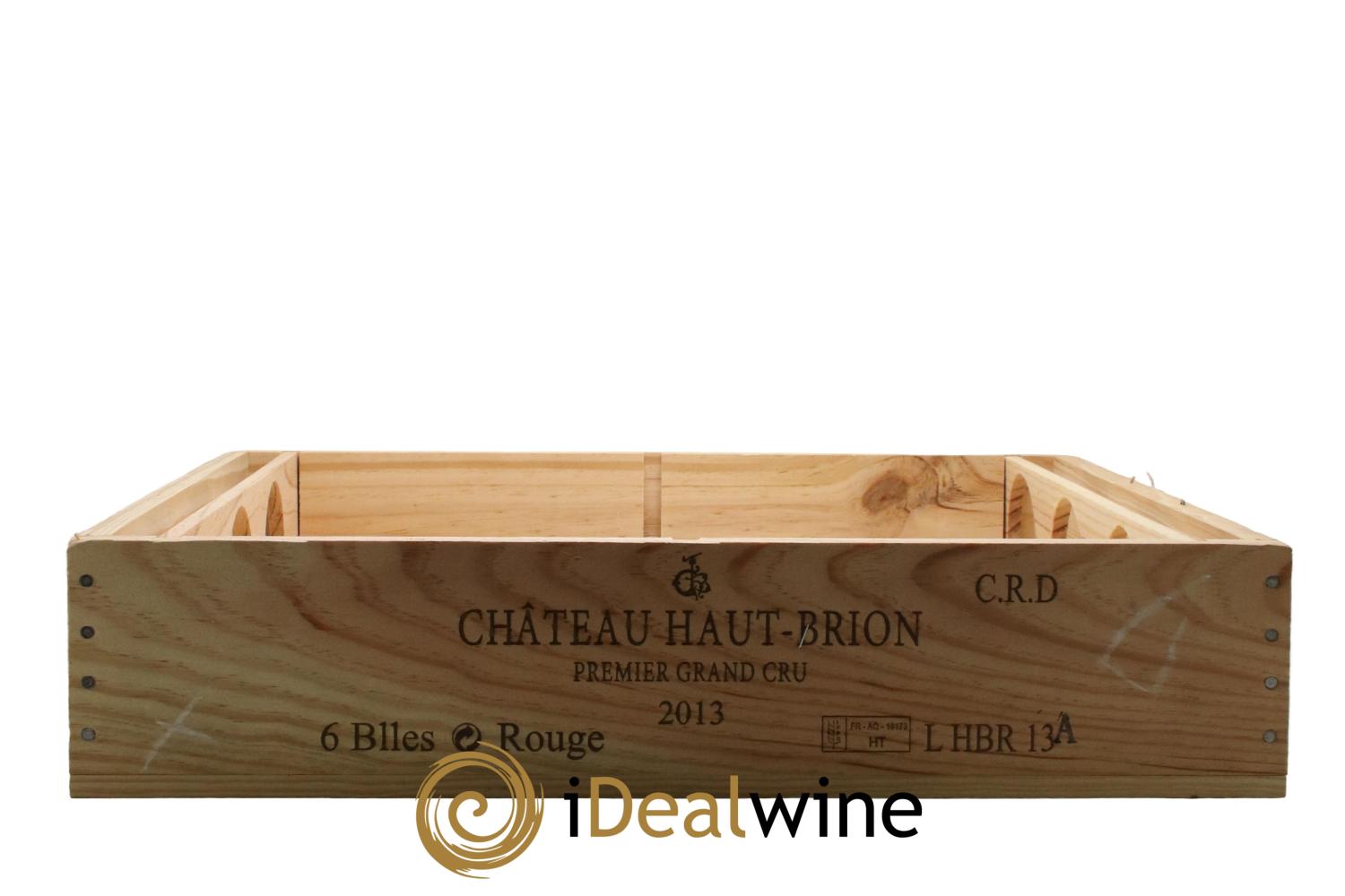 Château Haut Brion 1er Grand Cru Classé 2013 - Lot of 6 bottles - 6