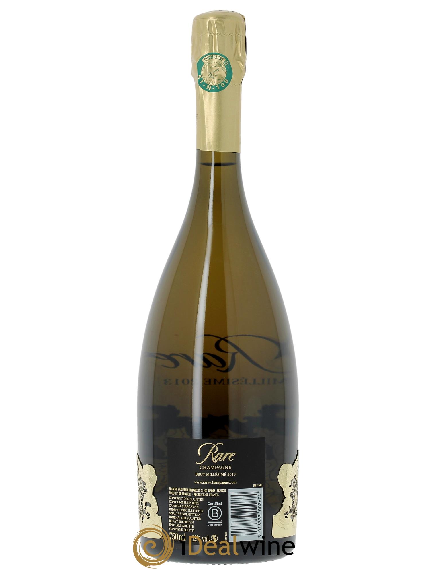 Rare Piper Heidsieck 2013 - Posten von 1 Flasche - 1