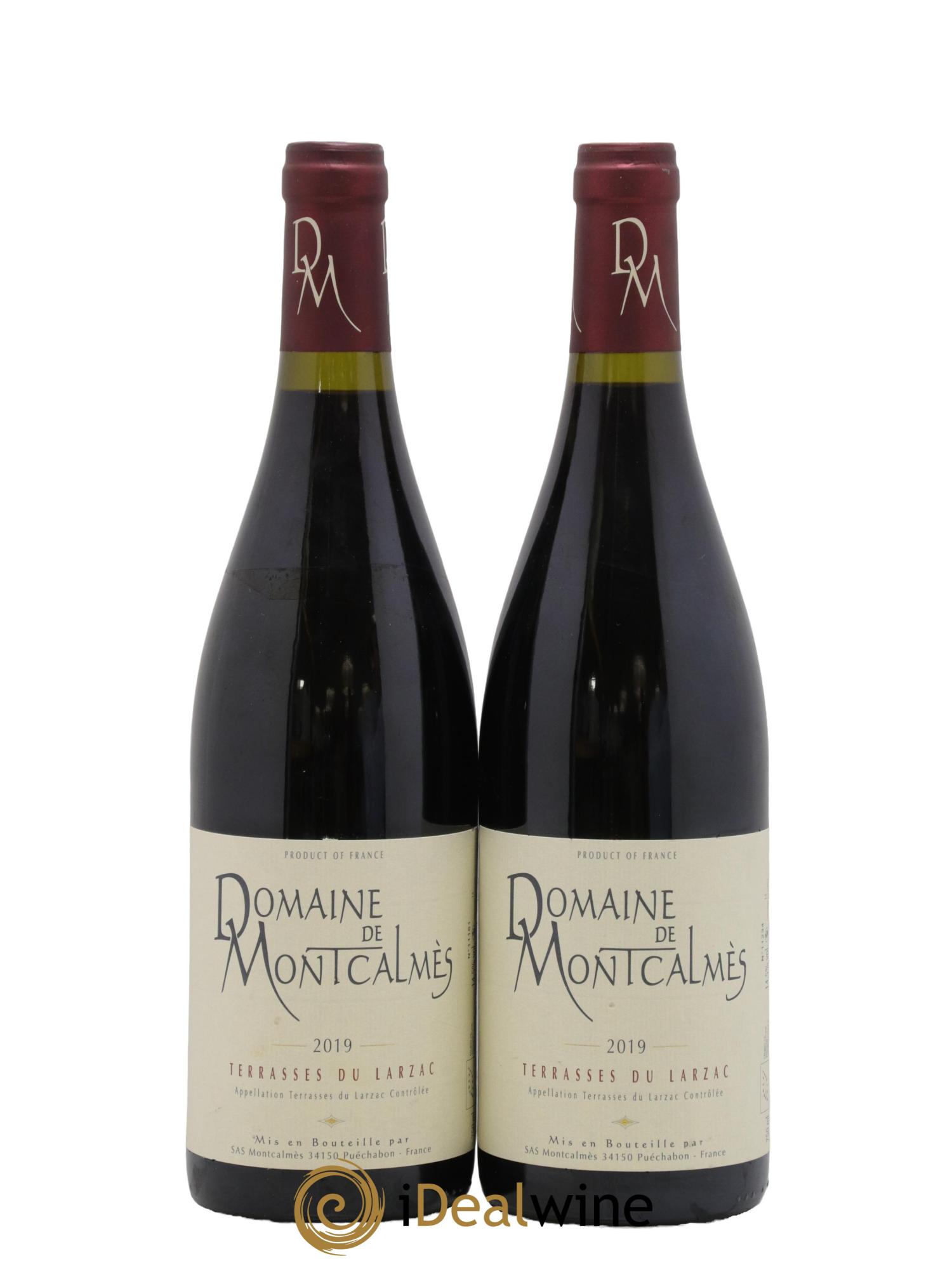 Terrasses du Larzac Domaine de Montcalmès Frédéric Pourtalié 2019 - Lotto di 2 bottiglie - 0