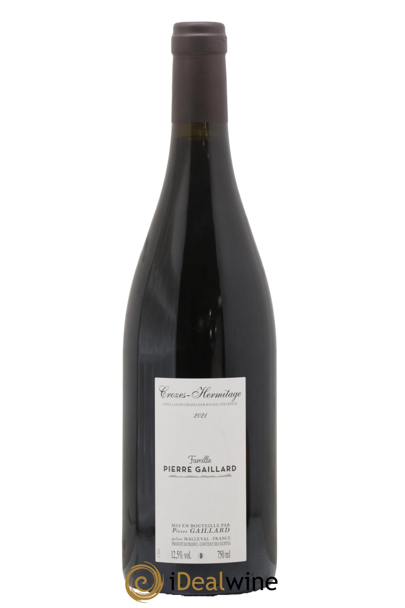 Crozes-Hermitage Pierre Gaillard 2021 - Posten von 1 Flasche - 1