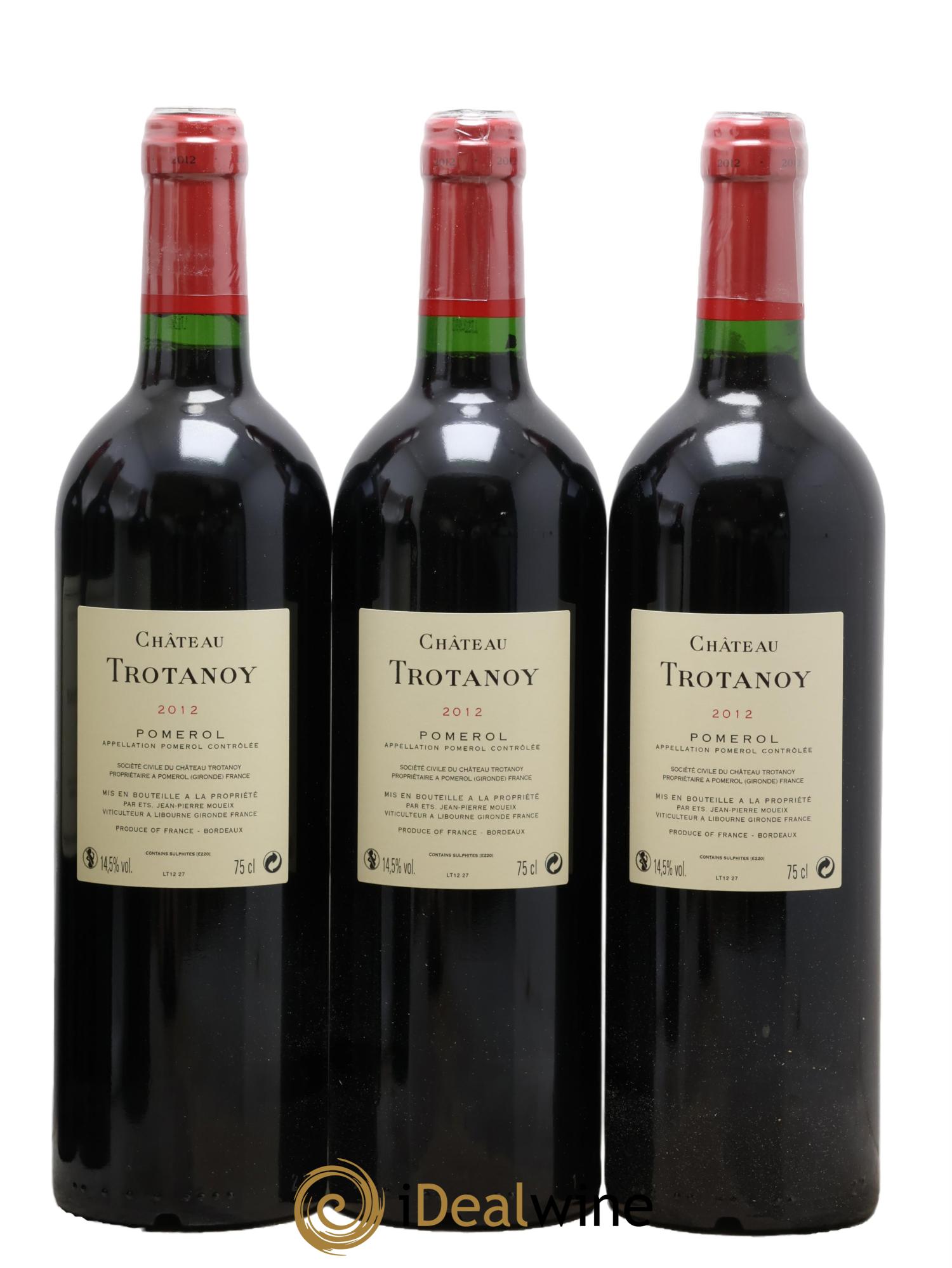 Château Trotanoy 2012 - Lot de 6 bouteilles - 4