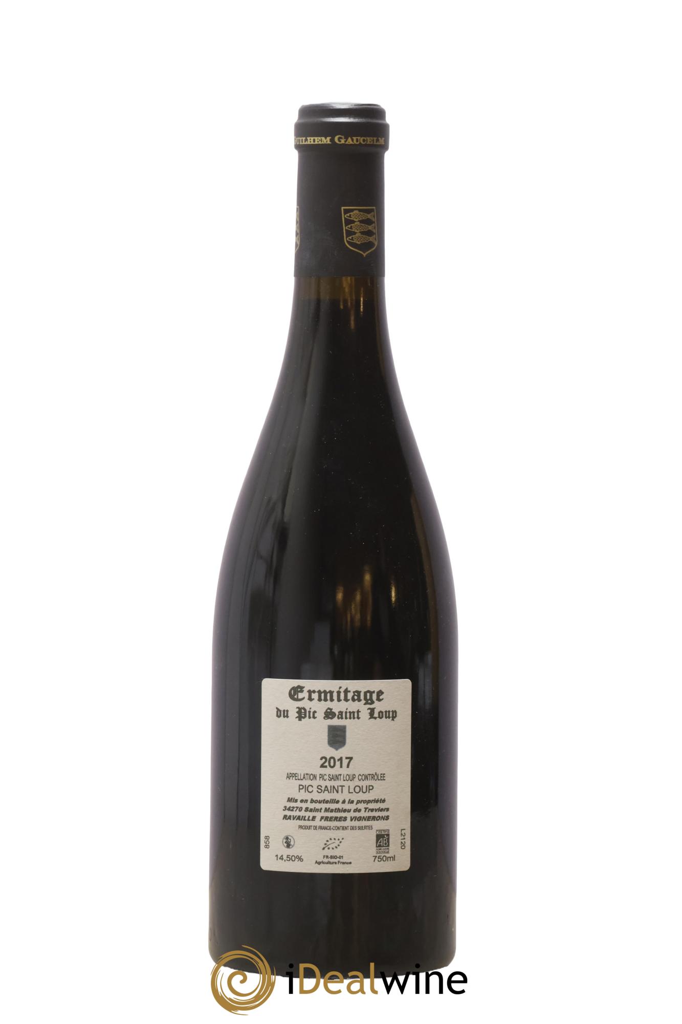 Pic Saint-Loup Héritage du Pic Saint-Loup (anciennement Ermitage) Guilhem Gaucelm 2017 - Lot of 1 bottle - 1