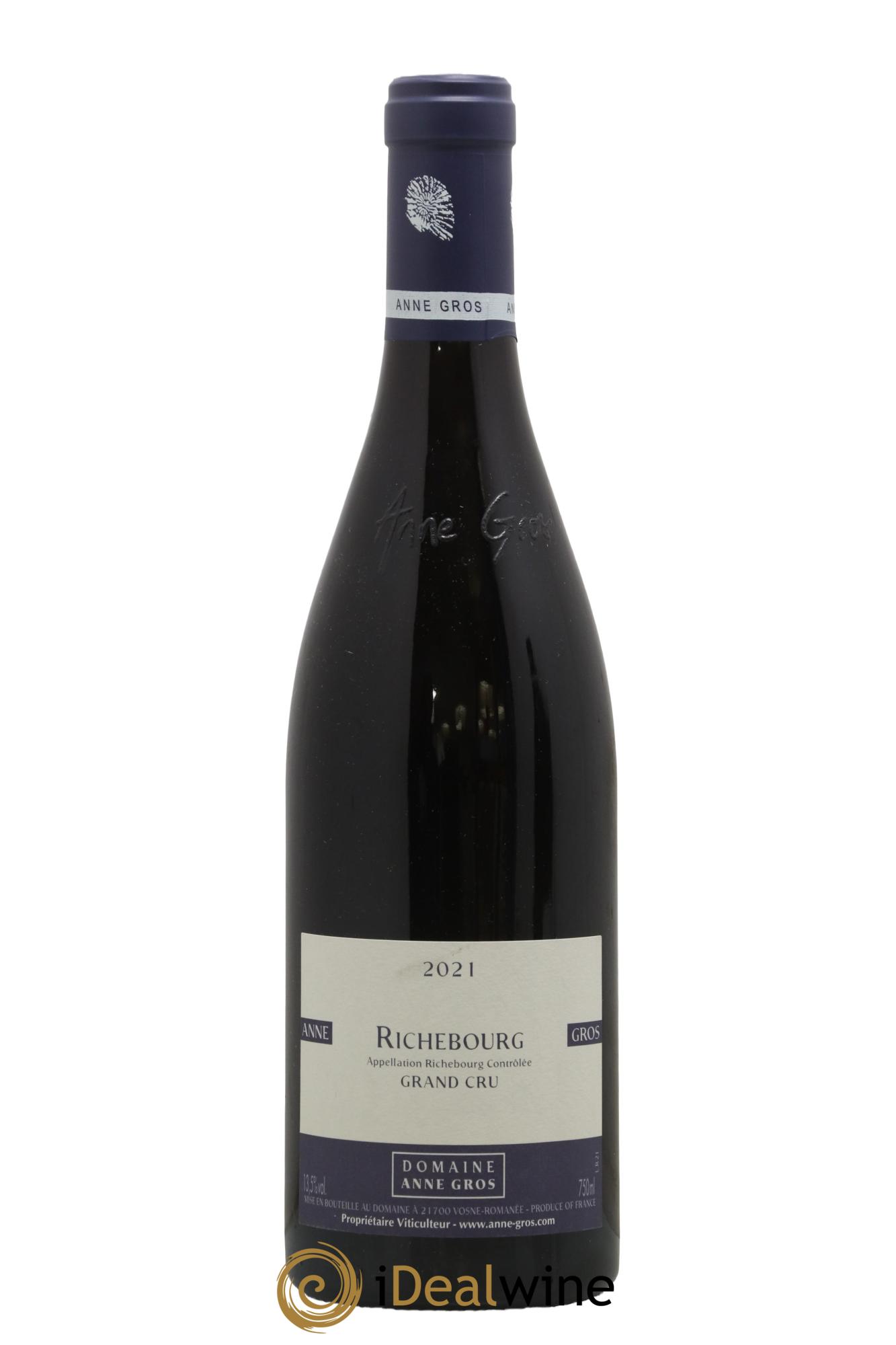 Richebourg Grand Cru Anne Gros 2021 - Lot de 1 bouteille - 0