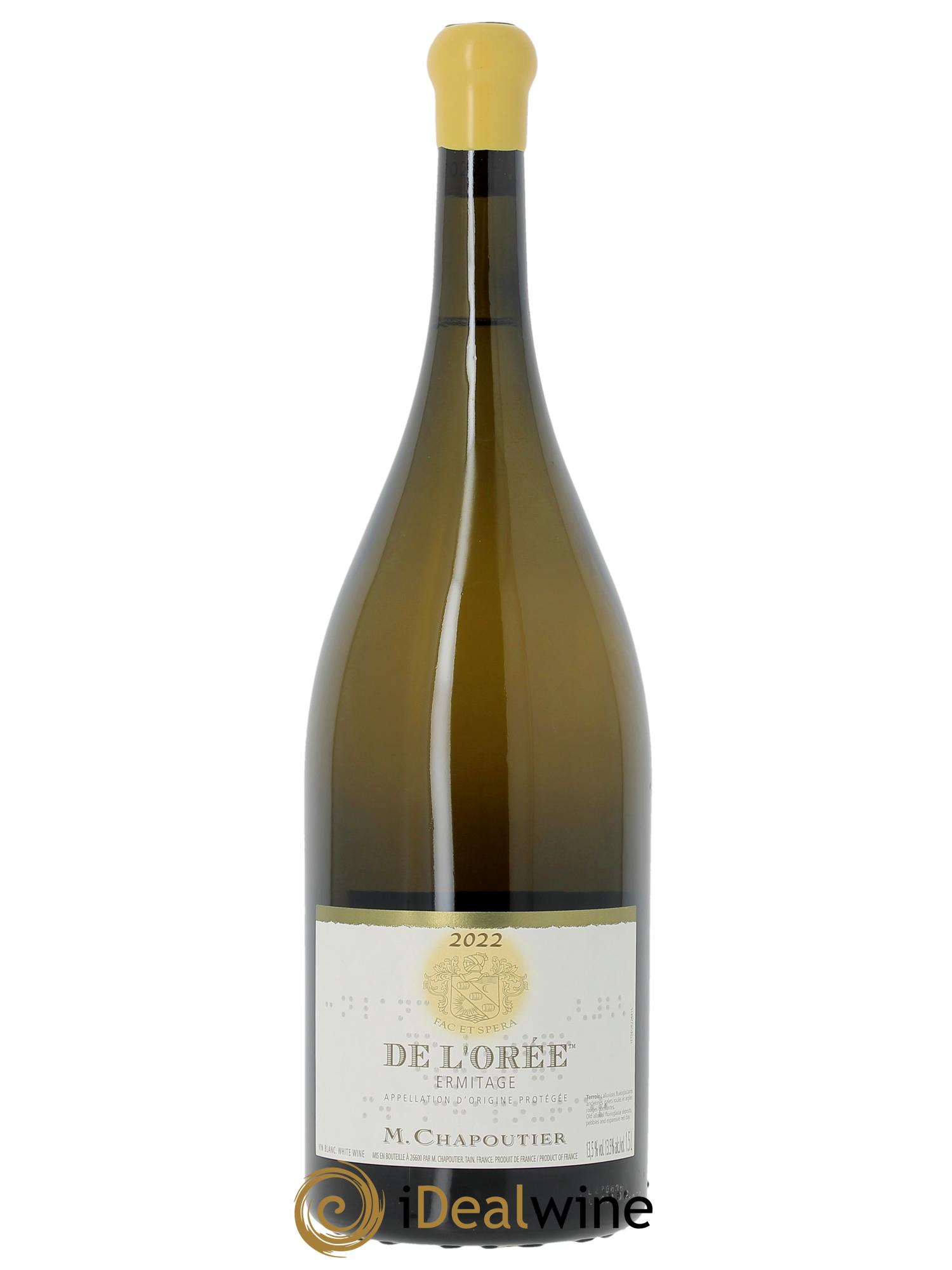Hermitage Ermitage de l'Orée Chapoutier 2022 - Posten von 1 Magnum - 1