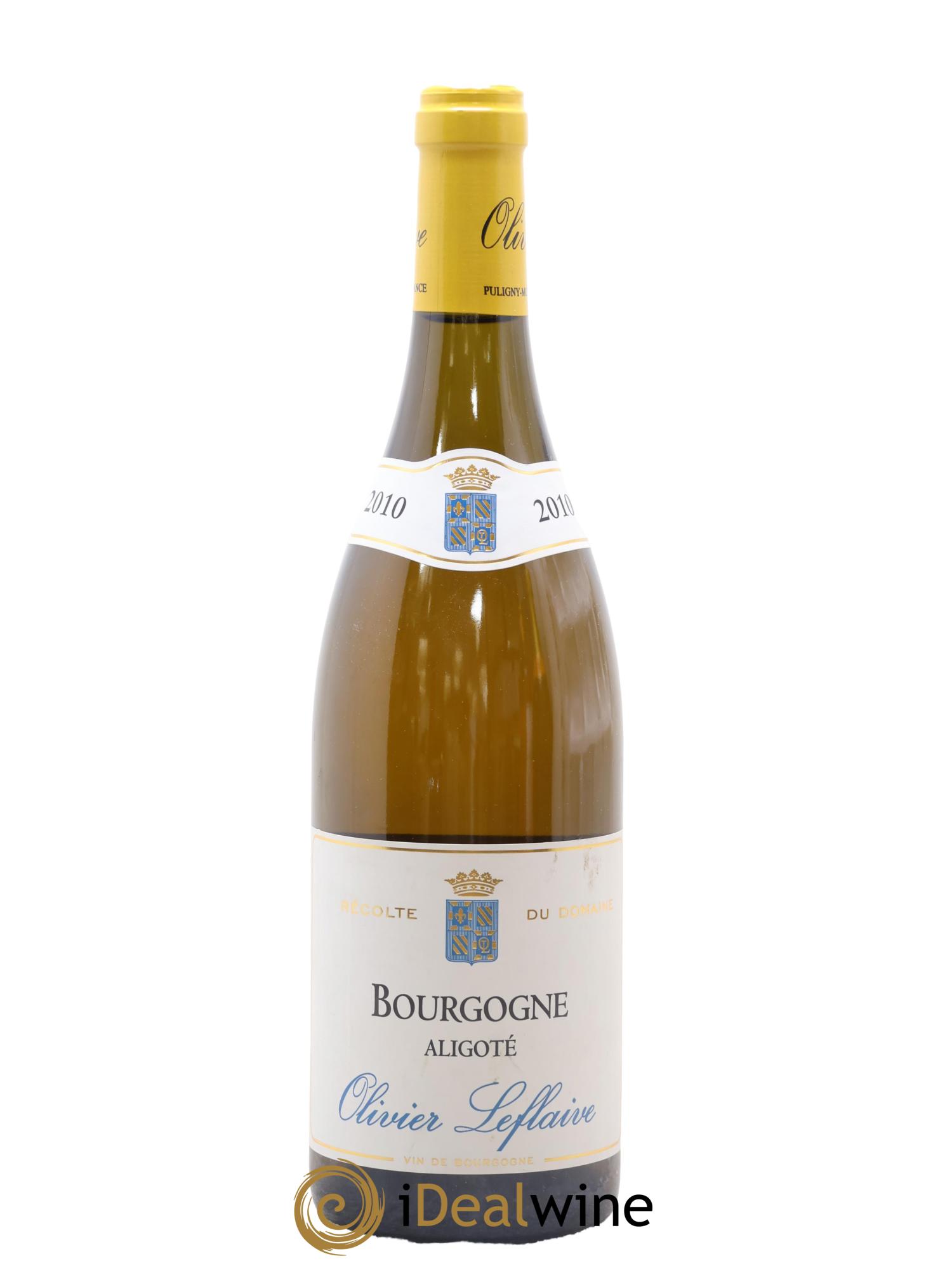 Bourgogne Aligoté Olivier Leflaive 2010 - Lot de 1 bouteille - 0