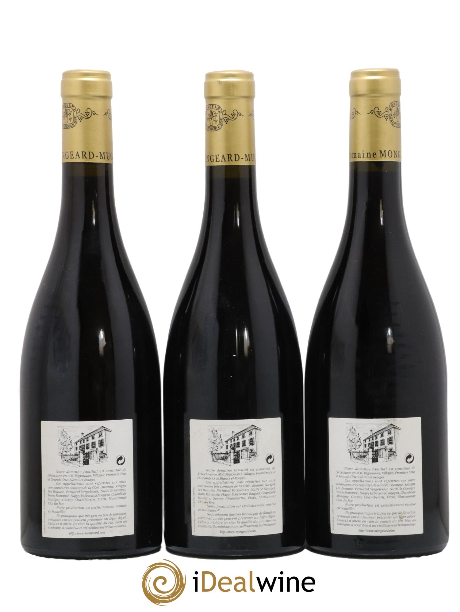 Grands-Echezeaux Grand Cru Mongeard-Mugneret (Domaine) 2008 - Lotto di 3 bottiglie - 1