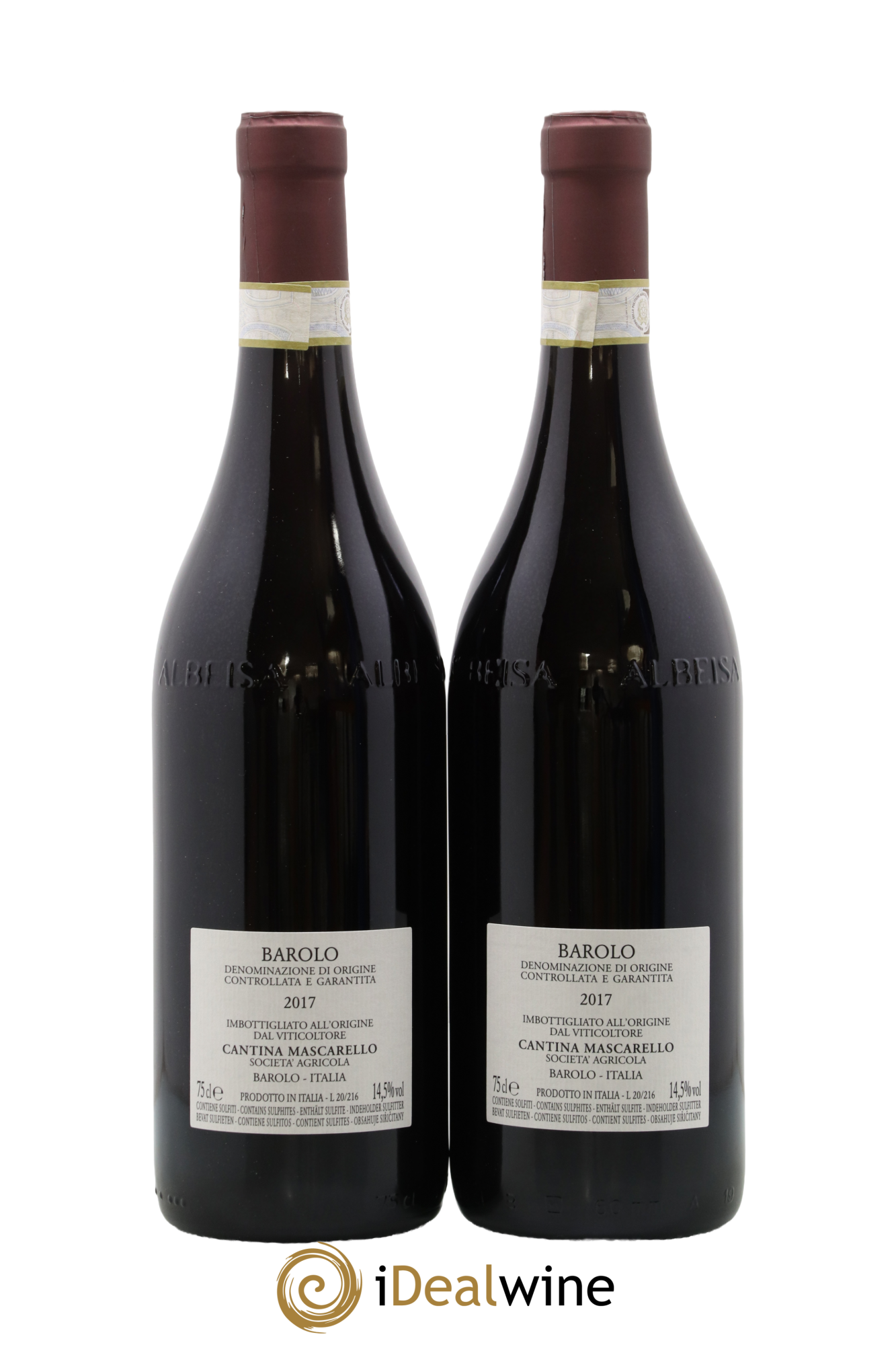 Barolo DOCG Bartolo Mascarello 2017 - Lotto di 2 bottiglie - 1