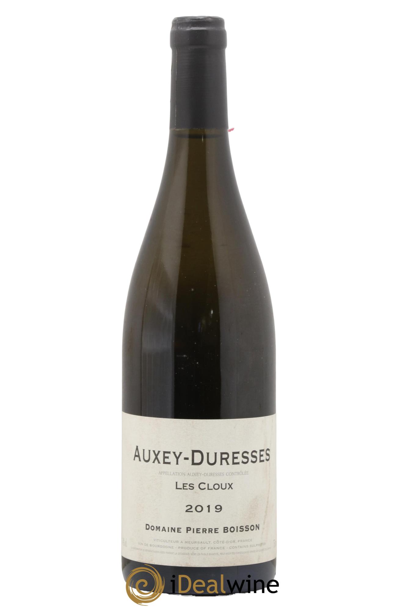 Auxey-Duresses Les Cloux Pierre Boisson (Domaine) 2019 - Lot of 1 bottle - 0