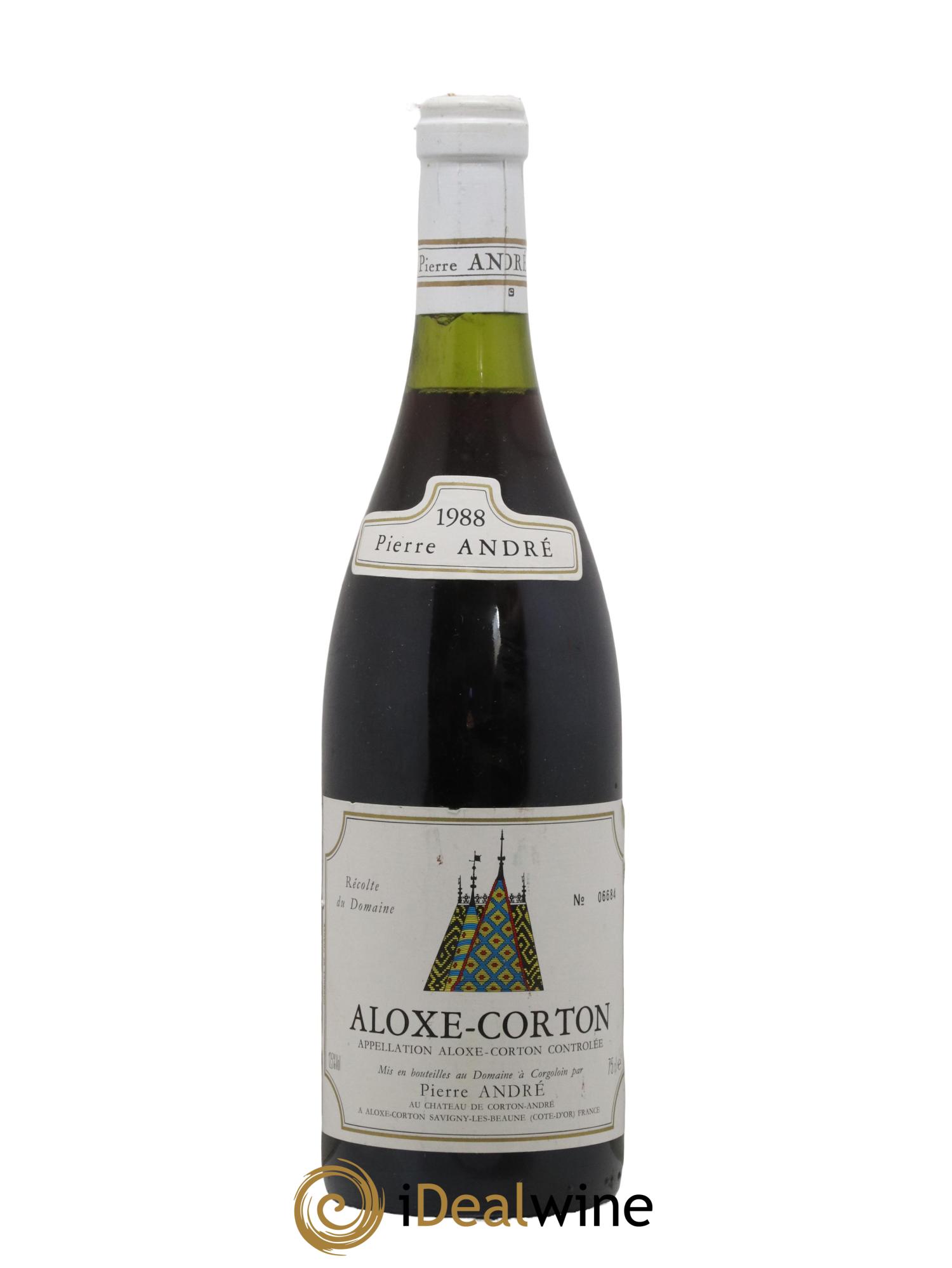 Aloxe-Corton Domaine Pierre André 1988 - Lot de 1 bouteille - 0