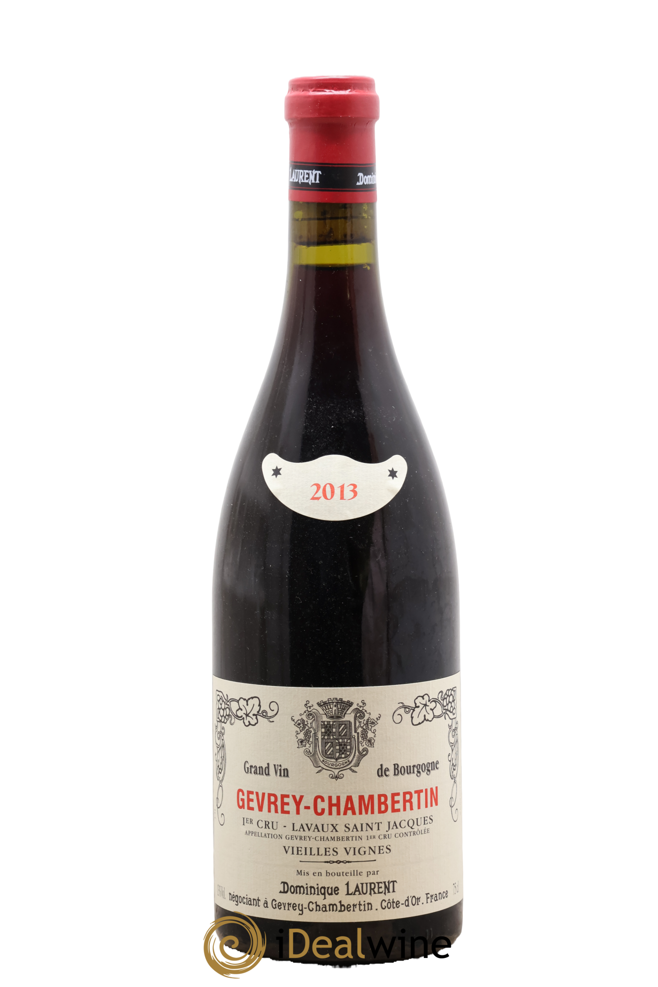 Gevrey-Chambertin 1er Cru Lavaux Saint Jacques Vieilles Vignes Dominique Laurent 2013 - Lot of 1 bottle - 0