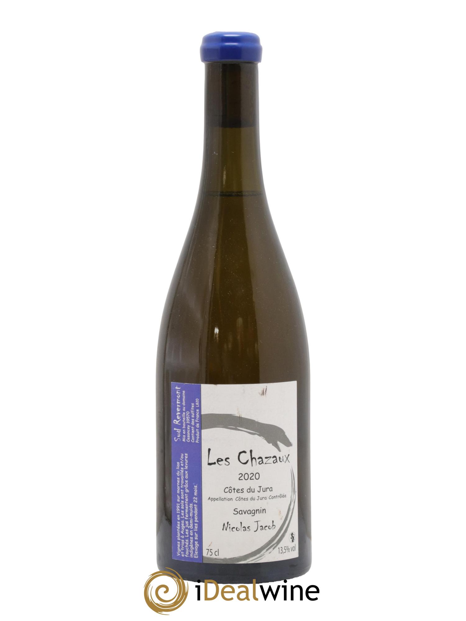 Côtes du Jura Savagnin Les Chazaux Nicolas Jacob 2020 - Lot de 1 bouteille - 0