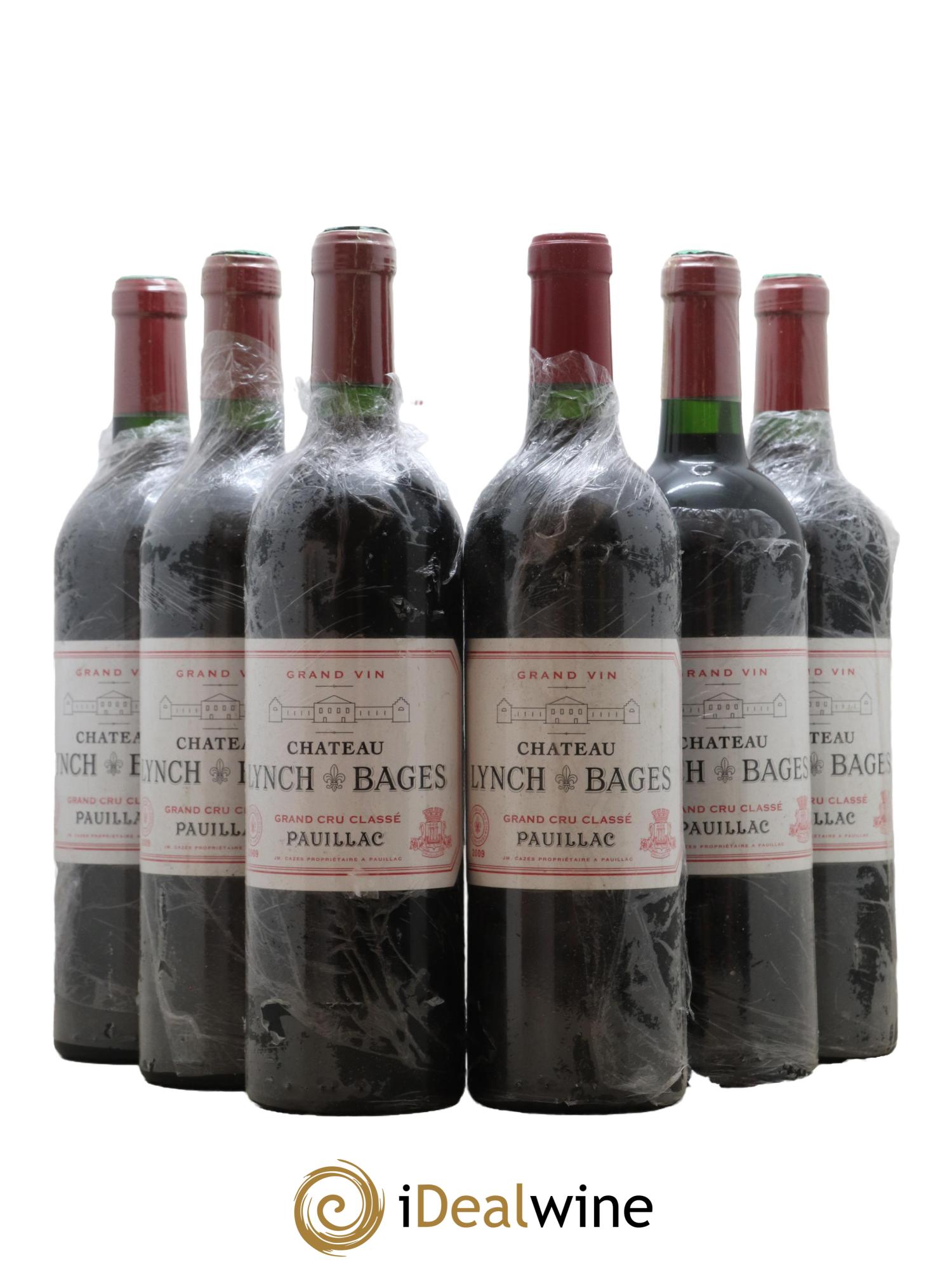 Château Lynch Bages 5ème Grand Cru Classé 2009 - Lot de 6 bouteilles - 0
