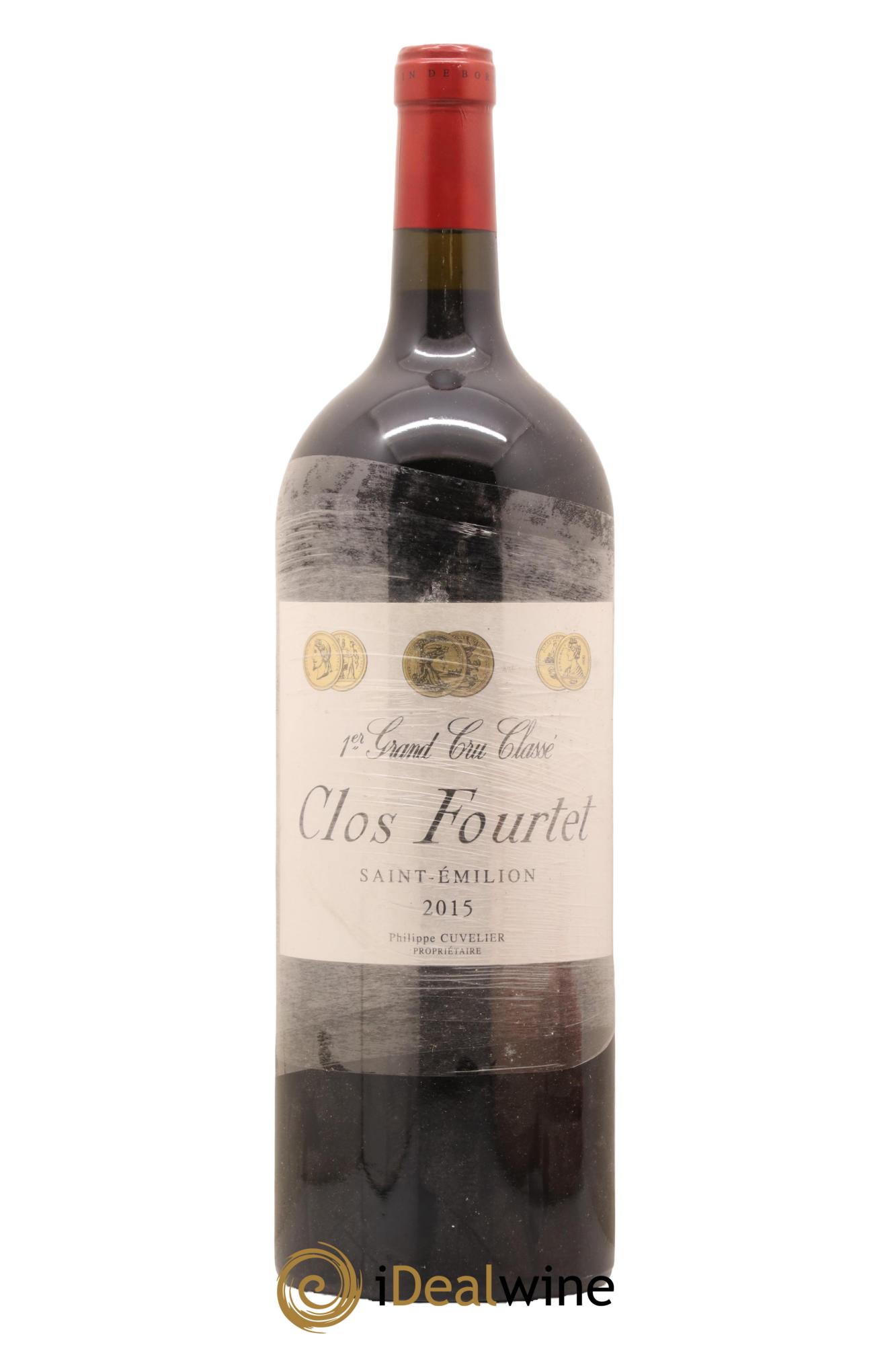Clos Fourtet 1er Grand Cru Classé B 2015 - Lot de 1 magnum - 0