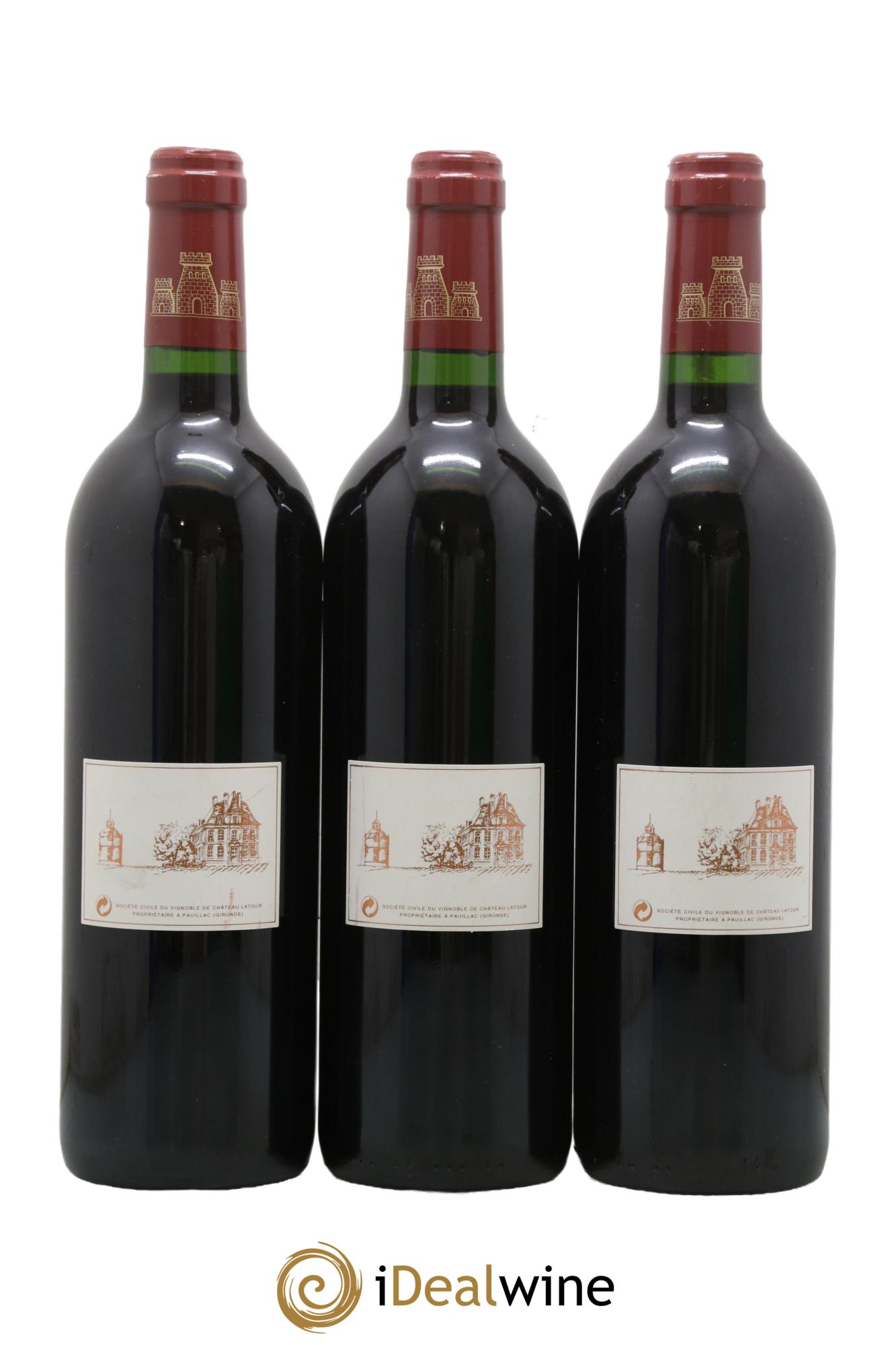 Les Forts de Latour Second Vin 1998 - Lot de 3 bouteilles - 1