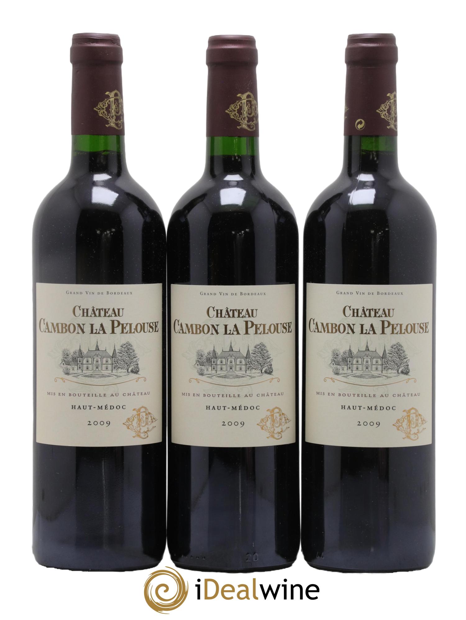 Château Cambon la Pelouse Cru Bourgeois 2009 - Lot de 6 bouteilles - 2