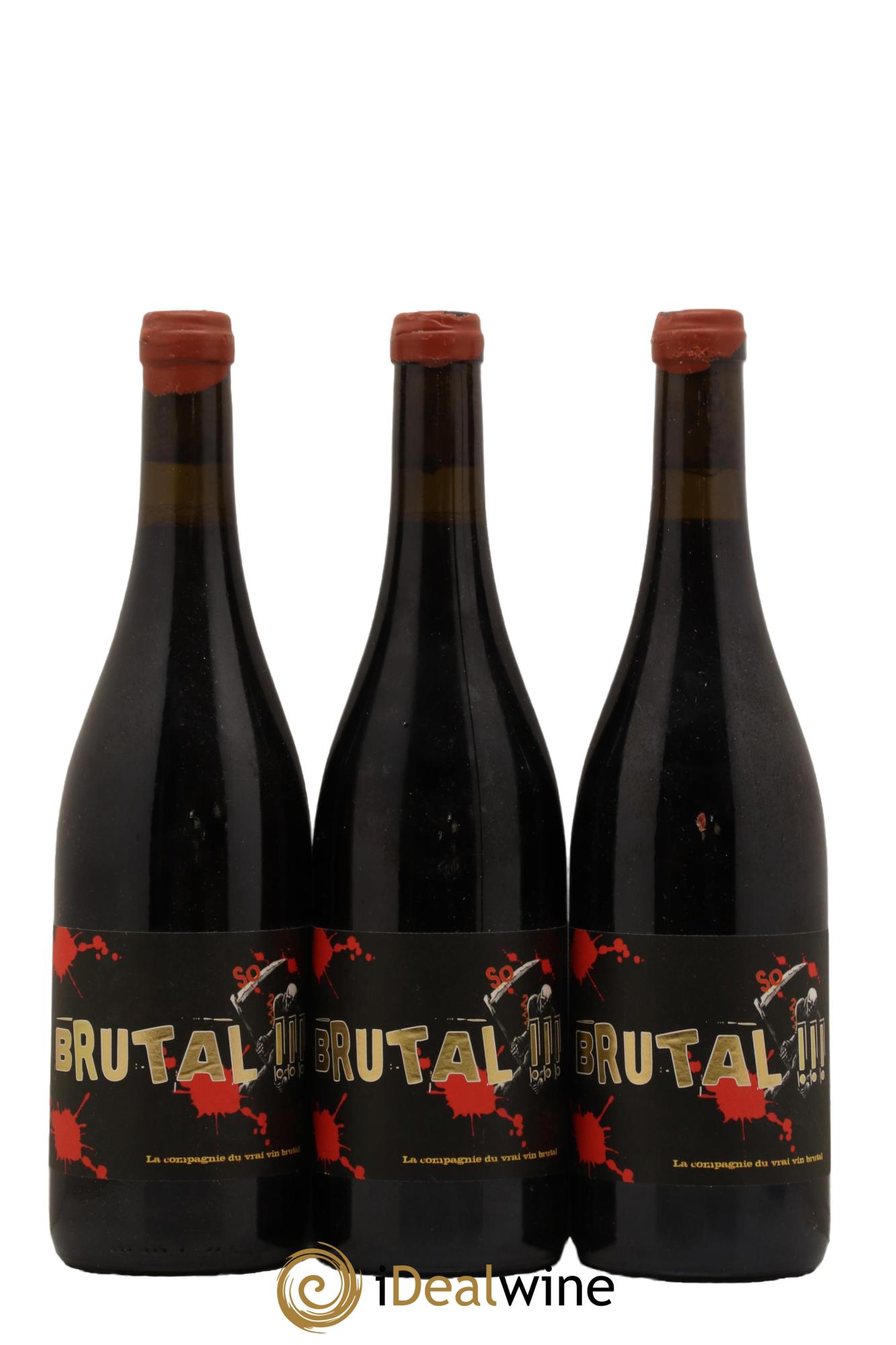 Vin de France Brutal La Sorga Anthony Tortul 2018 - Lot de 3 bouteilles - 0
