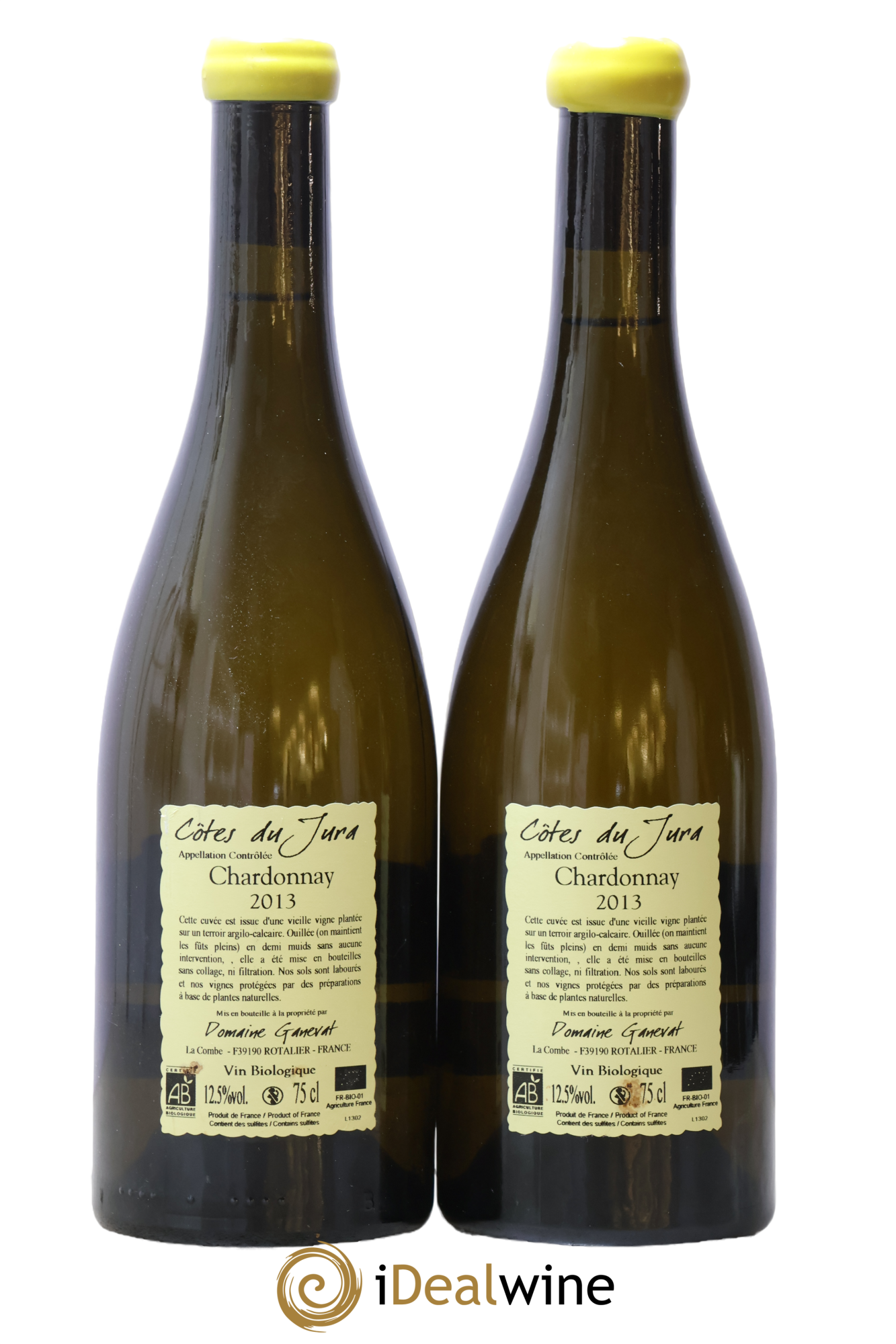 Côtes du Jura Les Chamois du Paradis Jean-François Ganevat (Domaine) 2013 - Lot de 2 bouteilles - 1