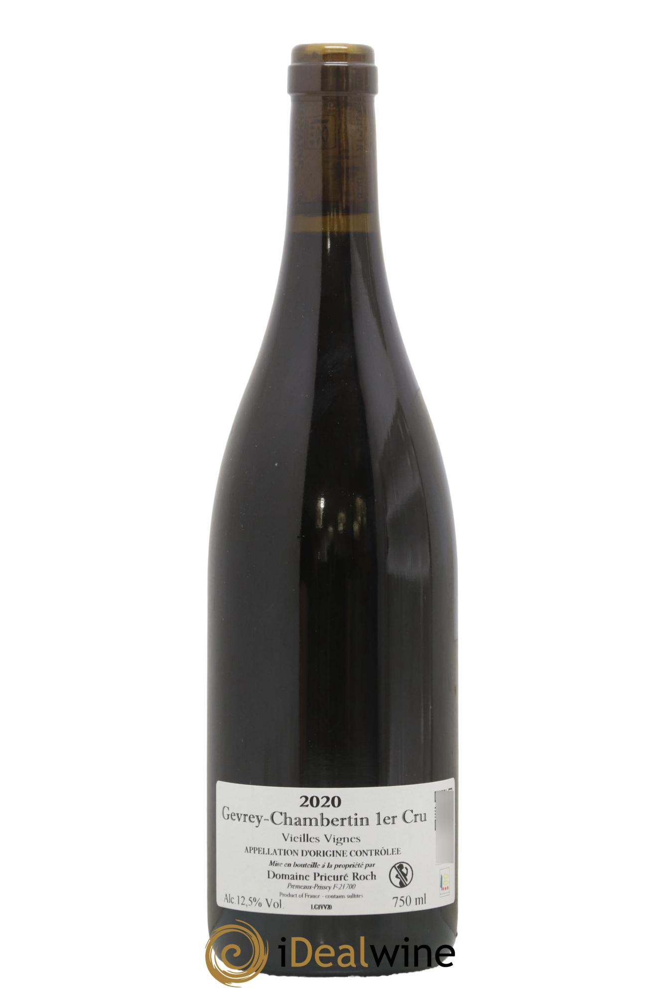 Gevrey-Chambertin 1er Cru Vieilles Vignes Prieuré Roch 2020 - Lot of 1 bottle - 1