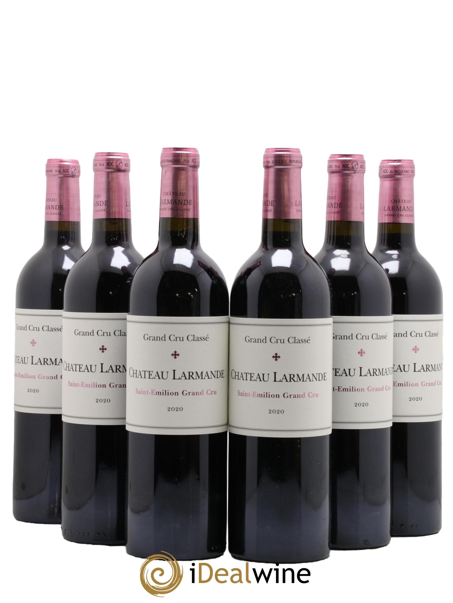 Château Larmande Grand Cru Classé 2020 - Lot of 6 bottles - 0