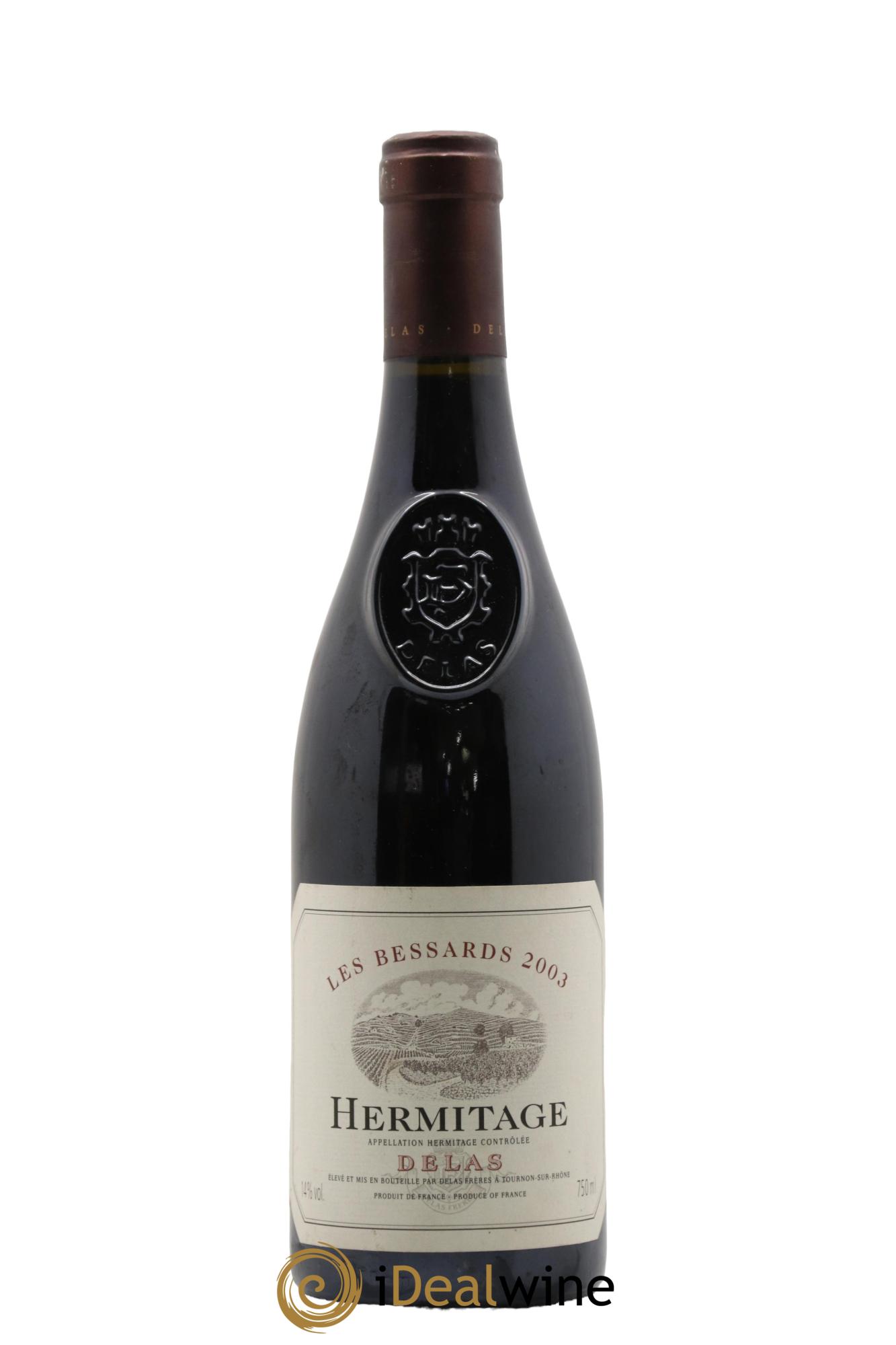 Hermitage Les Bessards Delas Frères 2003 - Lotto di 1 bottiglia - 0