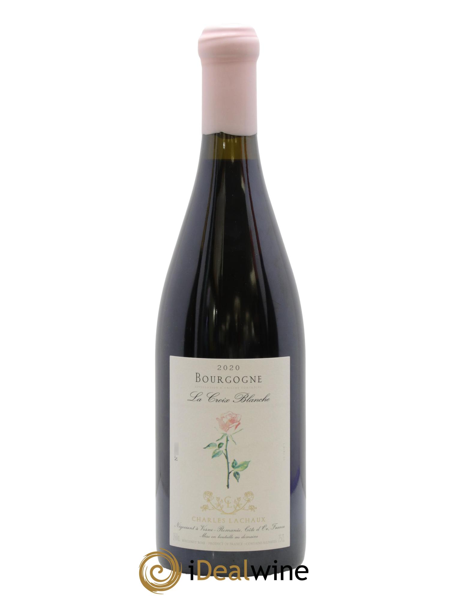 Bourgogne La Croix Blanche Charles Lachaux 2020 - Lot de 1 bouteille - 0