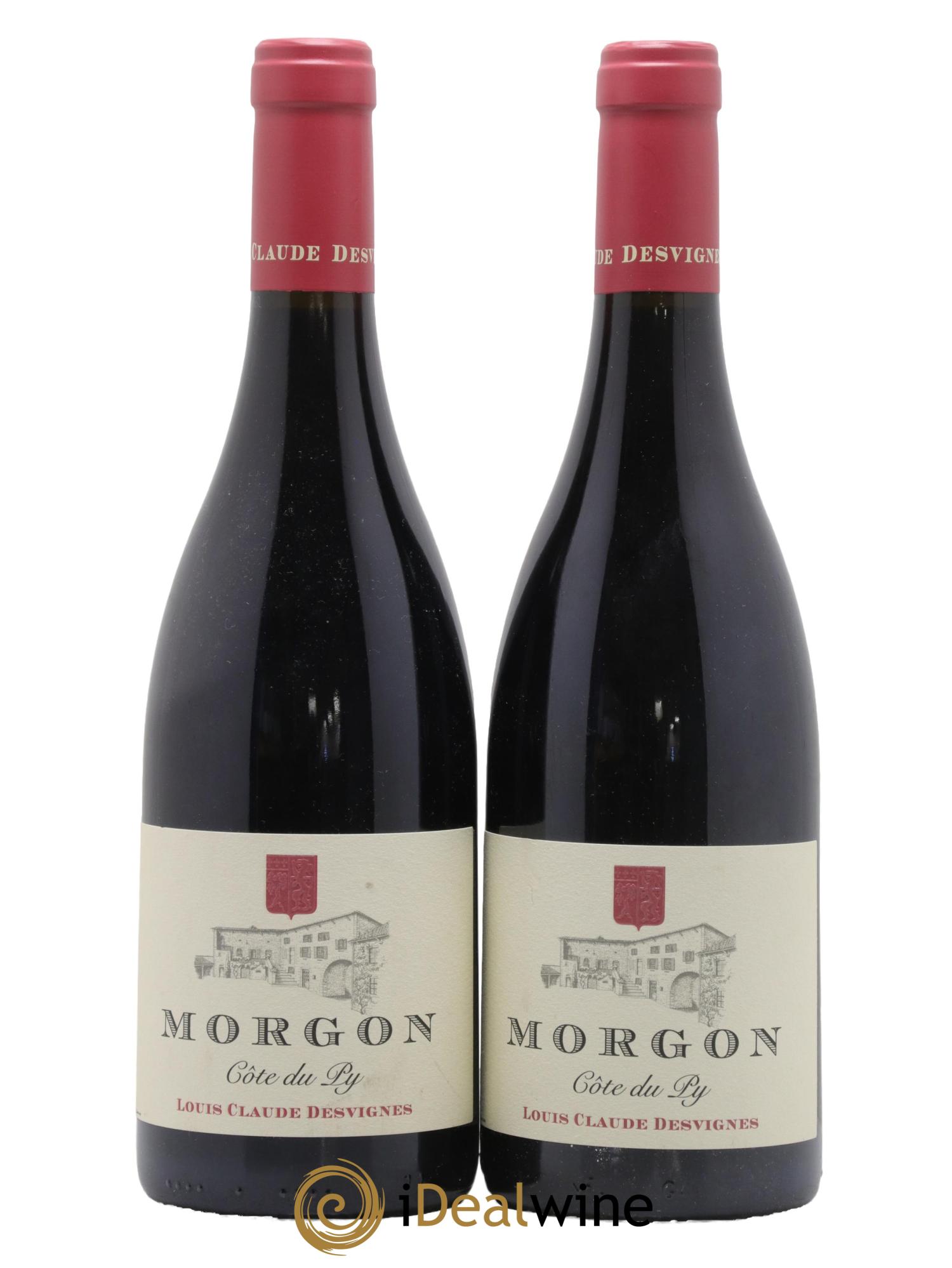 Morgon Côte du Py Louis-Claude Desvignes 2019 - Lot de 2 bouteilles - 0