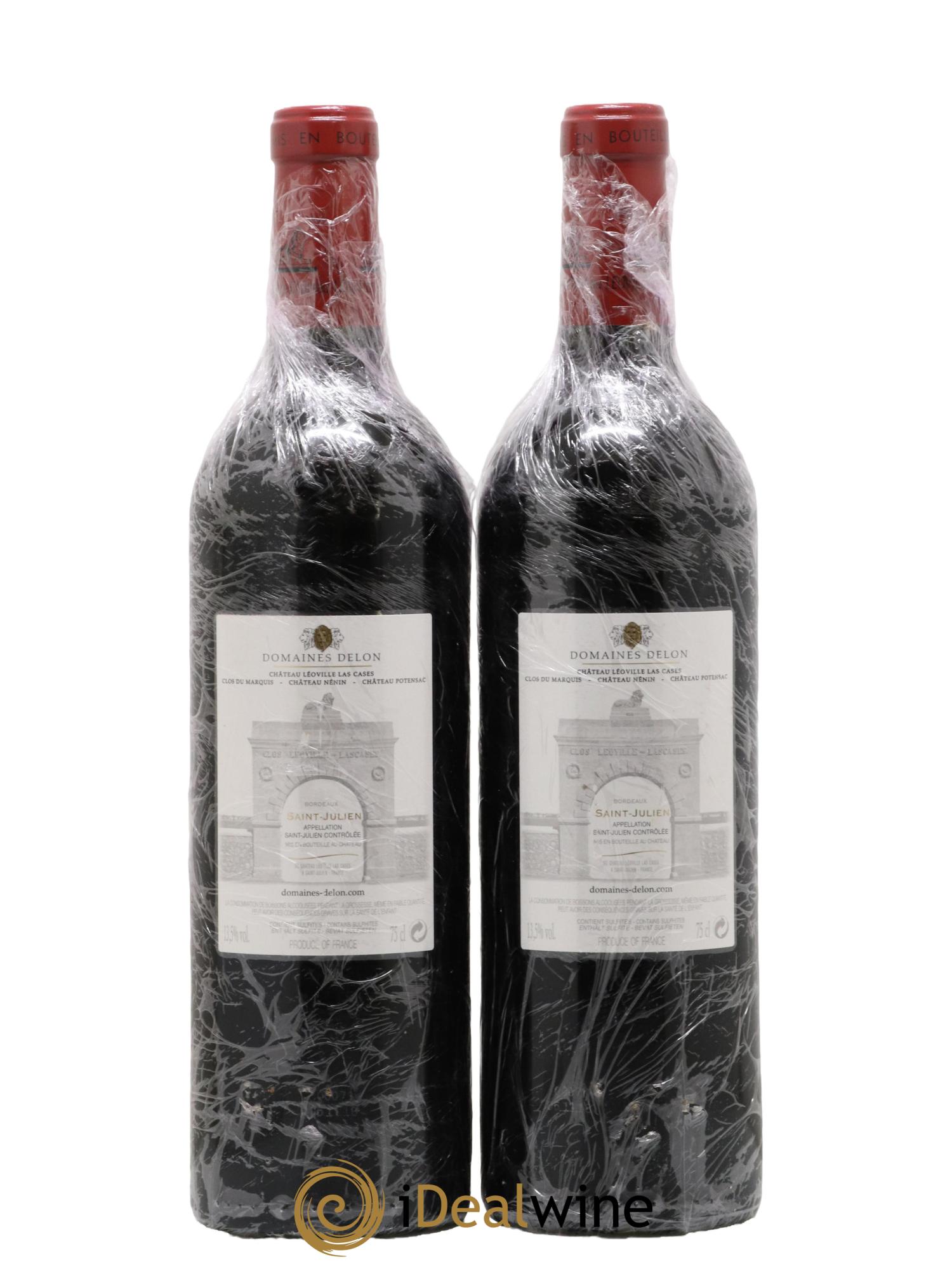 Château Léoville Las Cases 2ème Grand Cru Classé 2016 - Lot de 2 bouteilles - 1