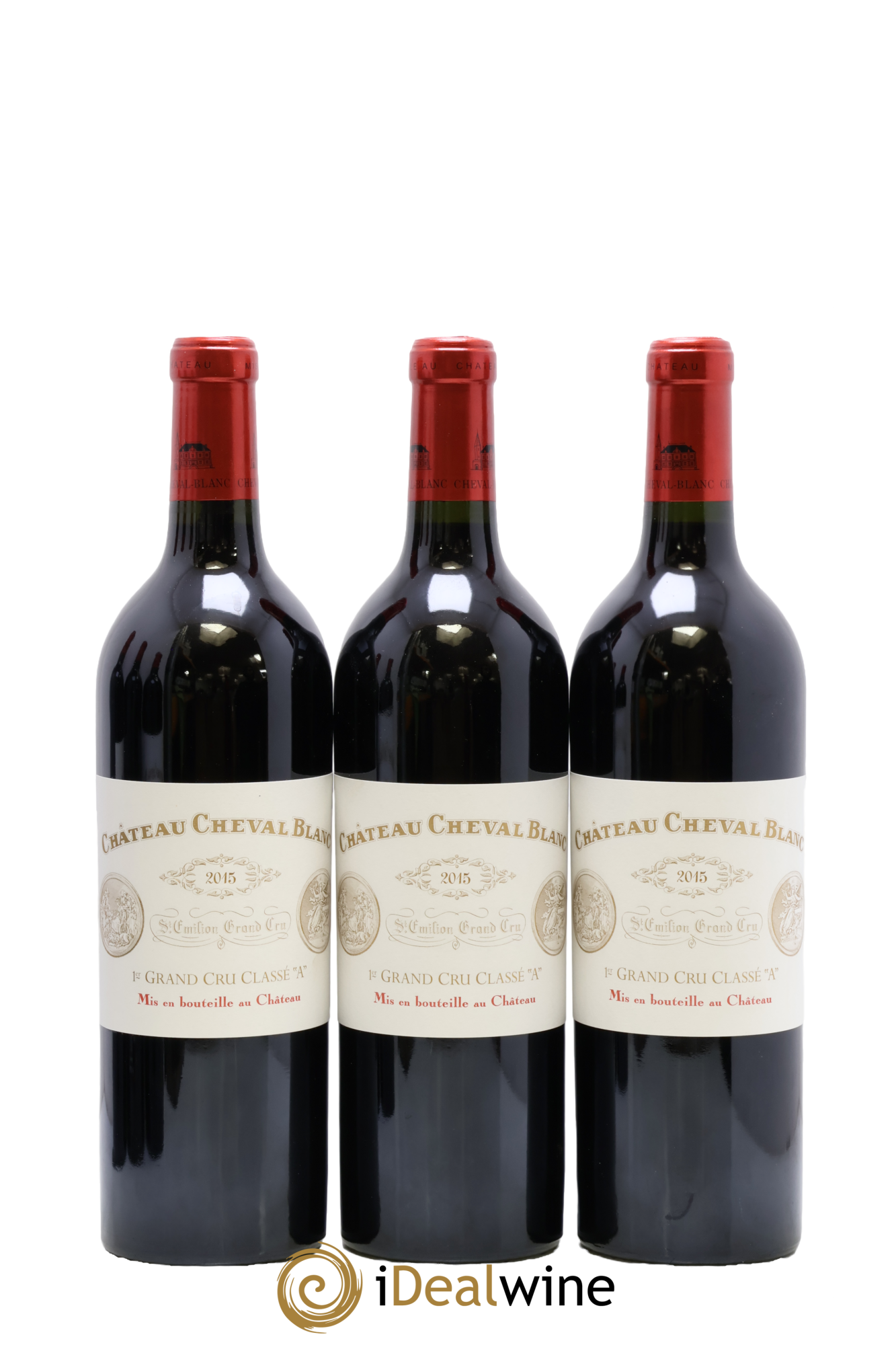 Château Cheval Blanc 1er Grand Cru Classé A 2015 - Posten von 6 Flaschen - 1