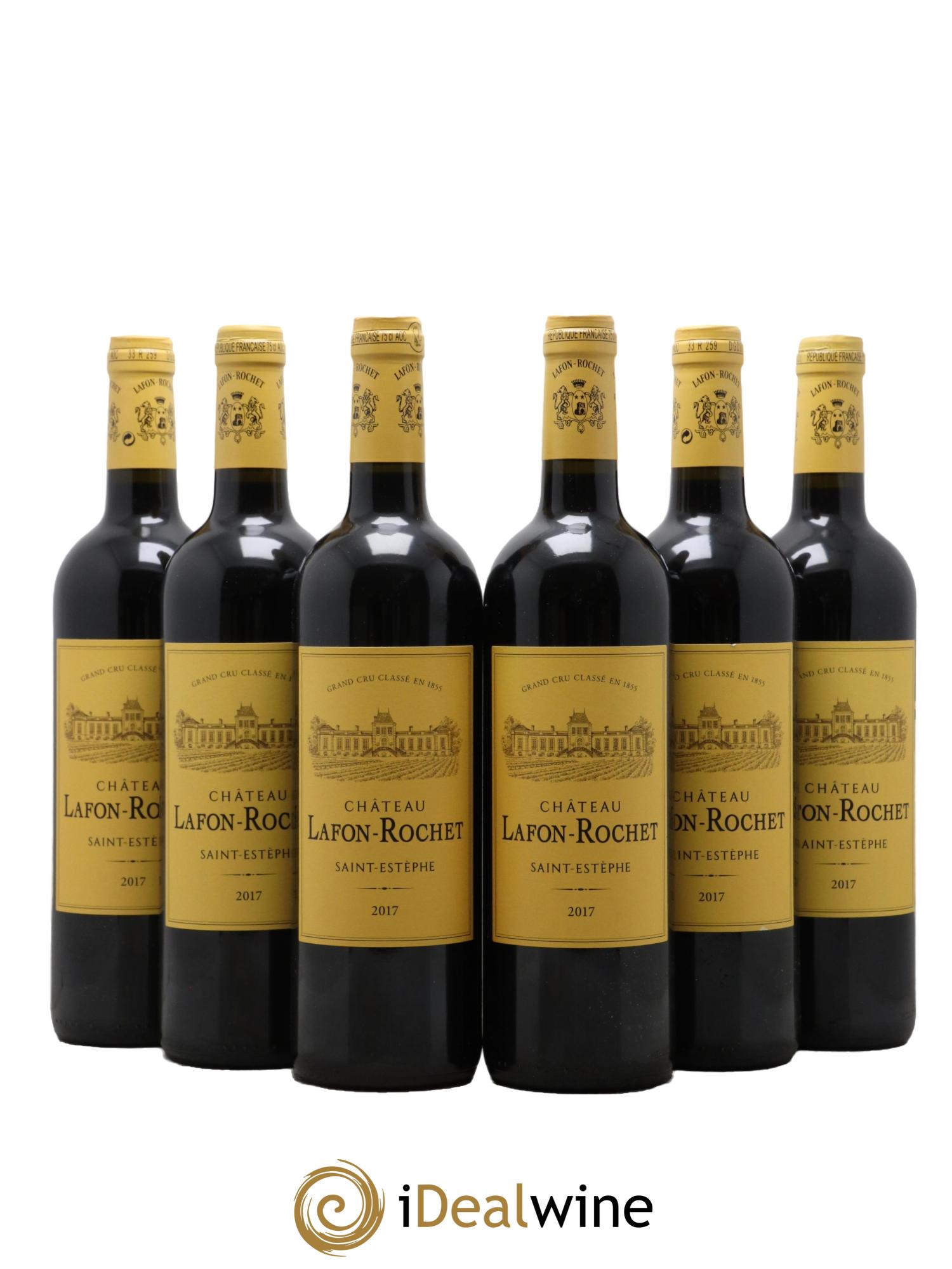 Château Lafon Rochet 4ème Grand Cru Classé 2017 - Lot of 6 bottles - 0