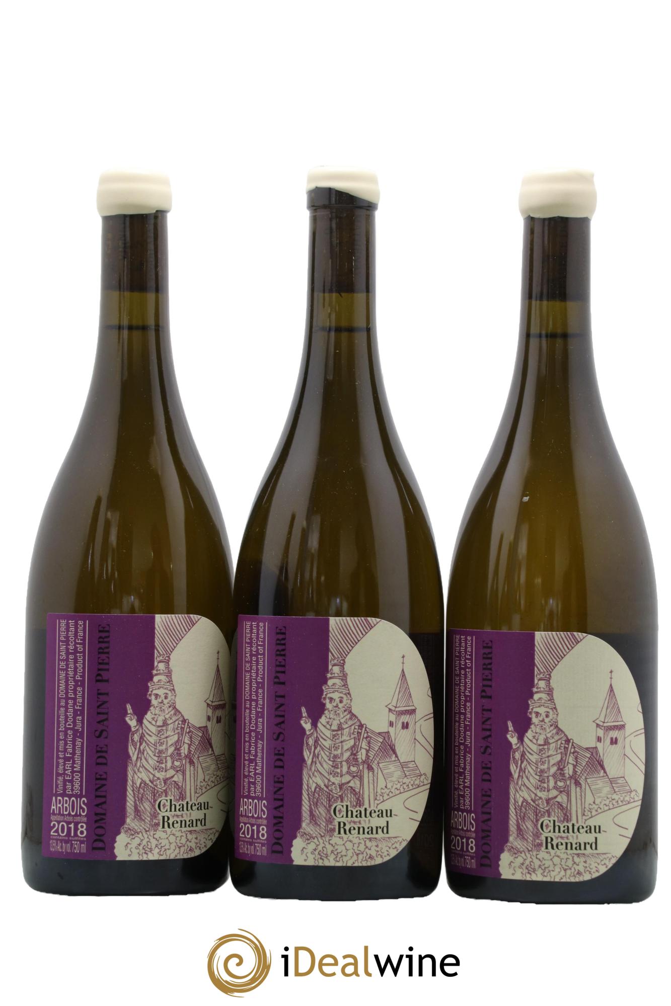 Arbois Château Renard Saint-Pierre (Domaine) Fabrice Dodane 2018 - Lot de 3 bouteilles - 0