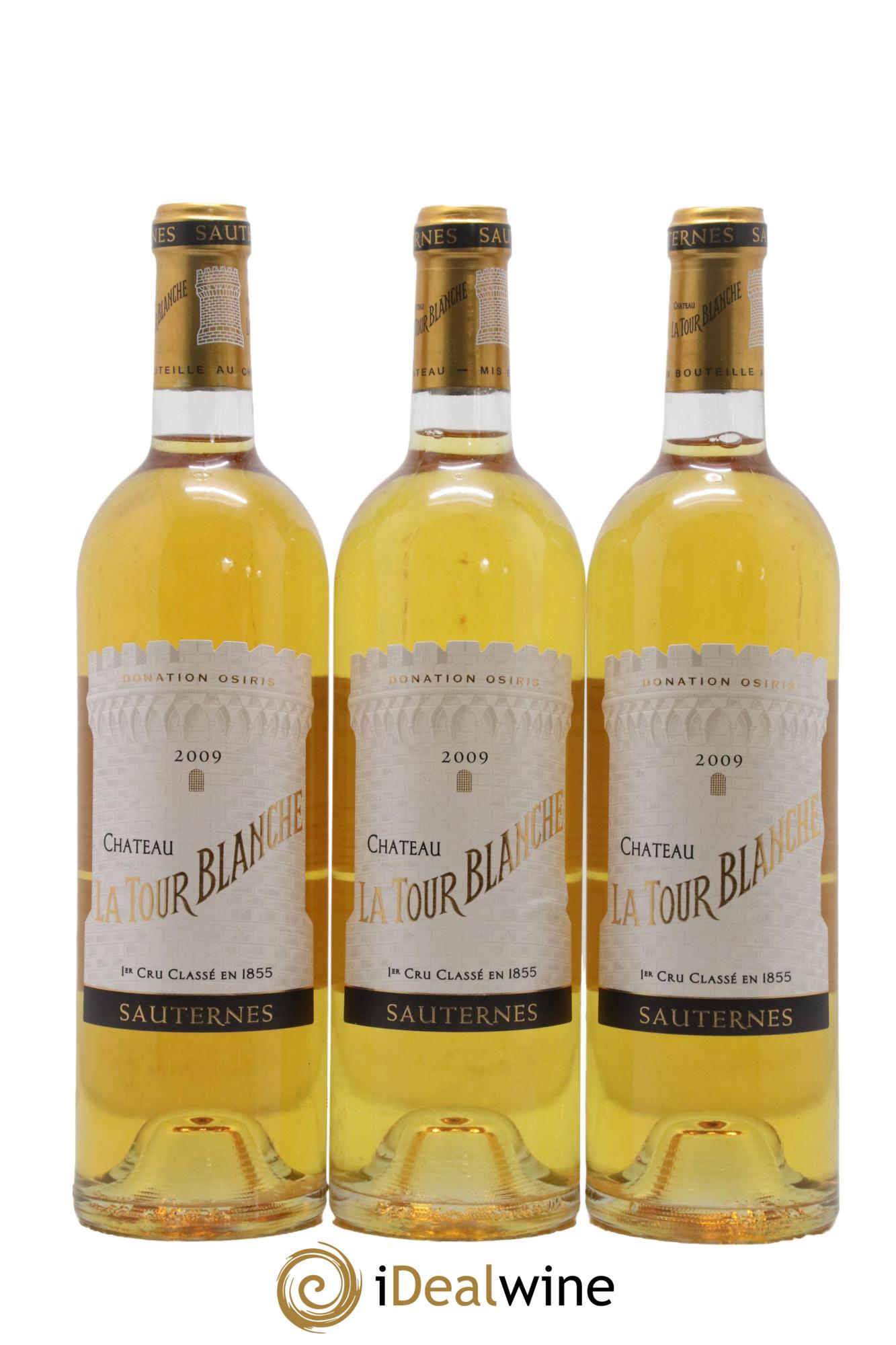 Château la Tour Blanche 1er Grand Cru Classé  2009 - Posten von 12 Flaschen - 1