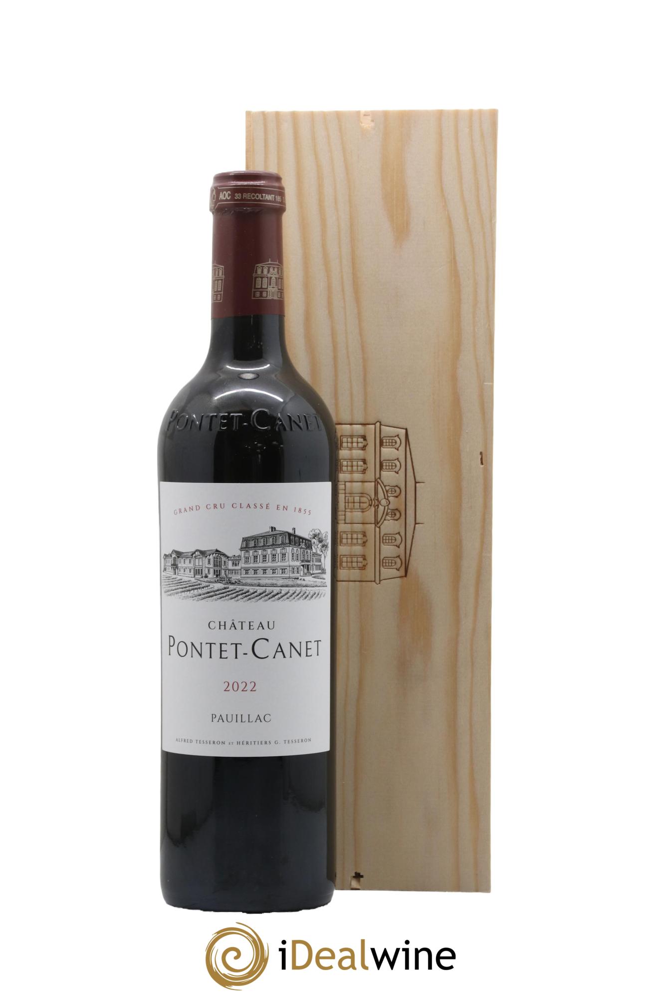 Château Pontet Canet 5ème Grand Cru Classé 2022 - Posten von 1 Flasche - 0
