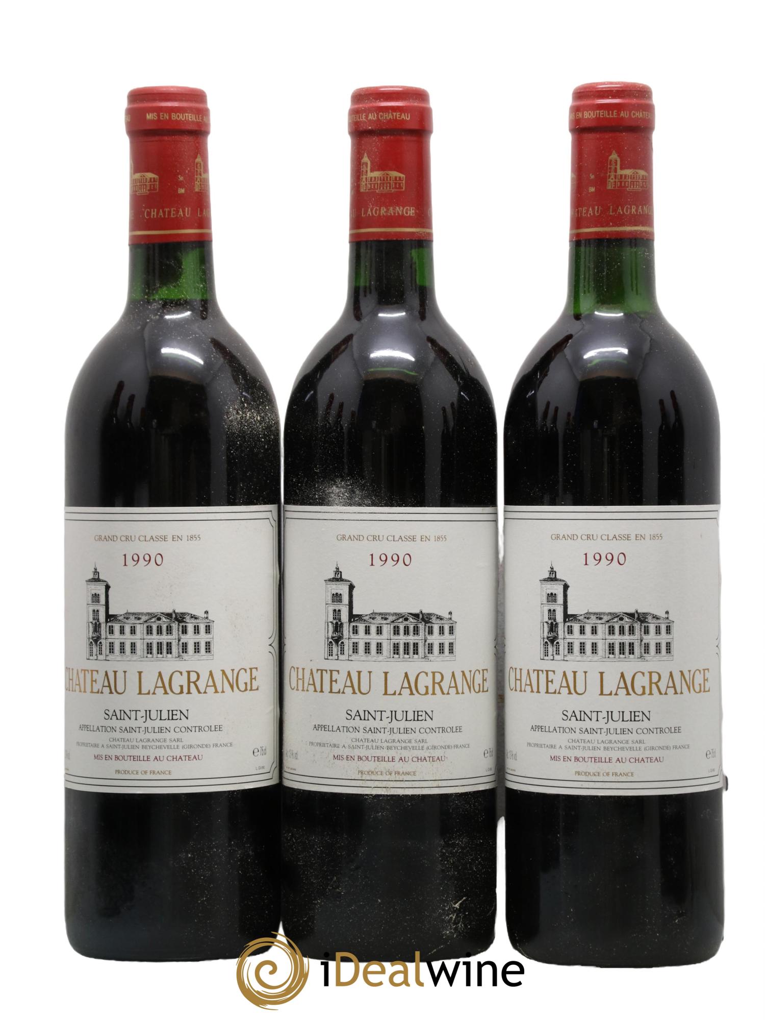 Château Lagrange 3ème Grand Cru Classé 1990 - Lot de 12 bouteilles - 2