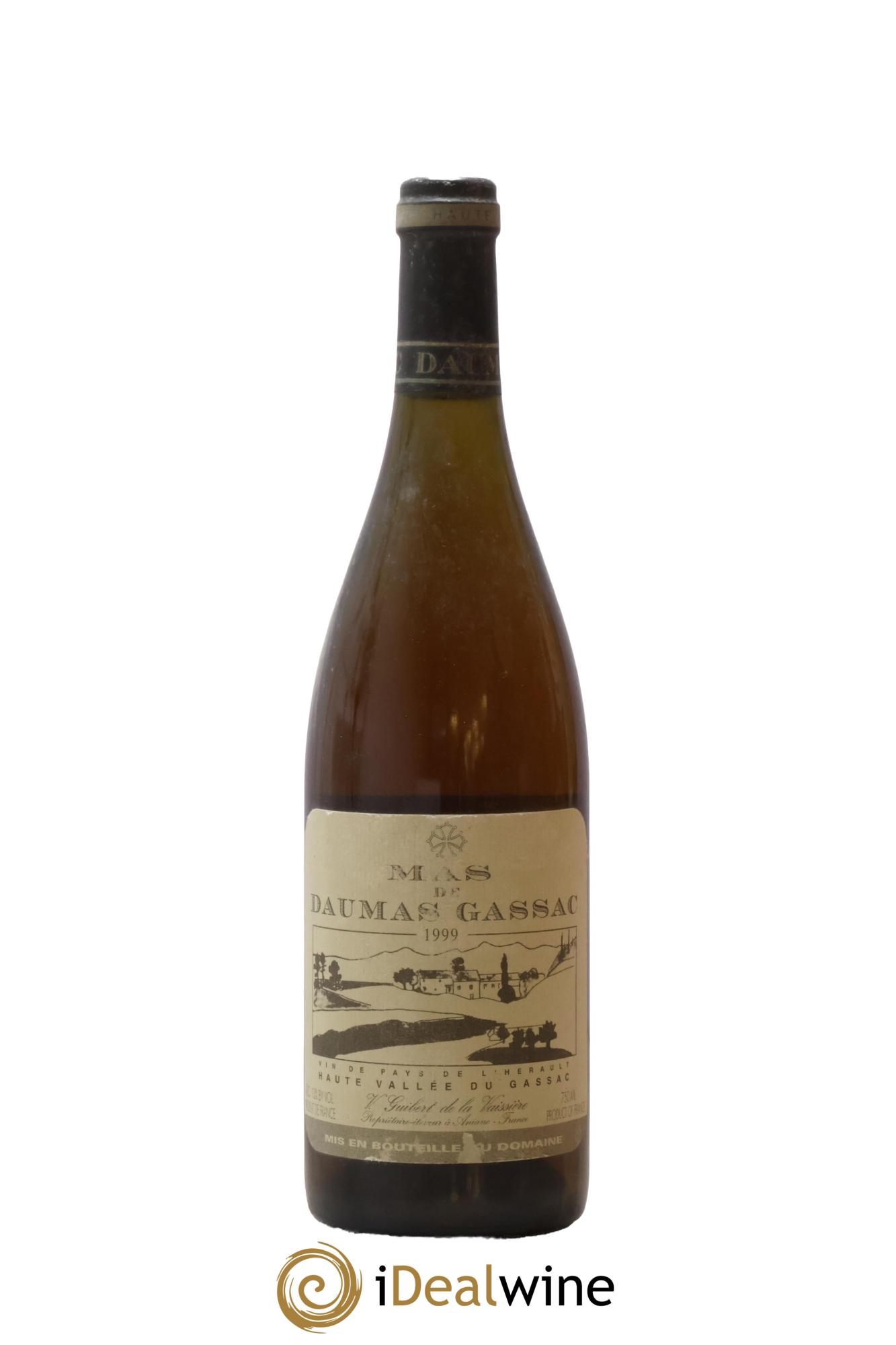 Saint-Guilhem-le-Désert - Cité d'Aniane Mas Daumas Gassac Famille Guibert de La Vaissière 1999 - Lot de 1 bouteille - 0