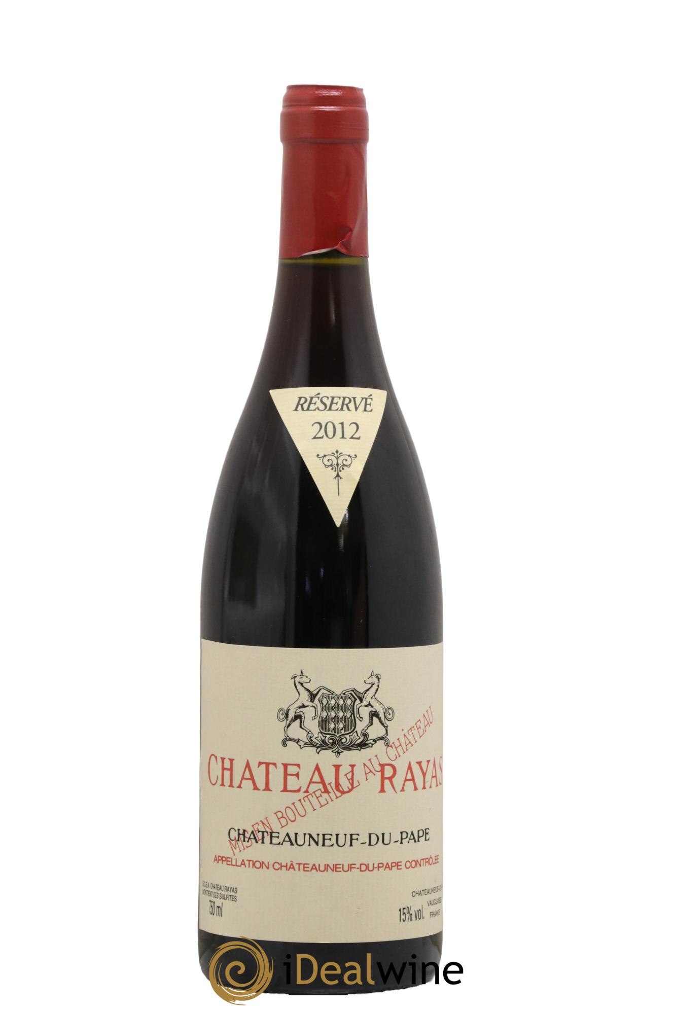 Châteauneuf-du-Pape Château Rayas Emmanuel Reynaud 2012 - Lotto di 1 bottiglia - 0