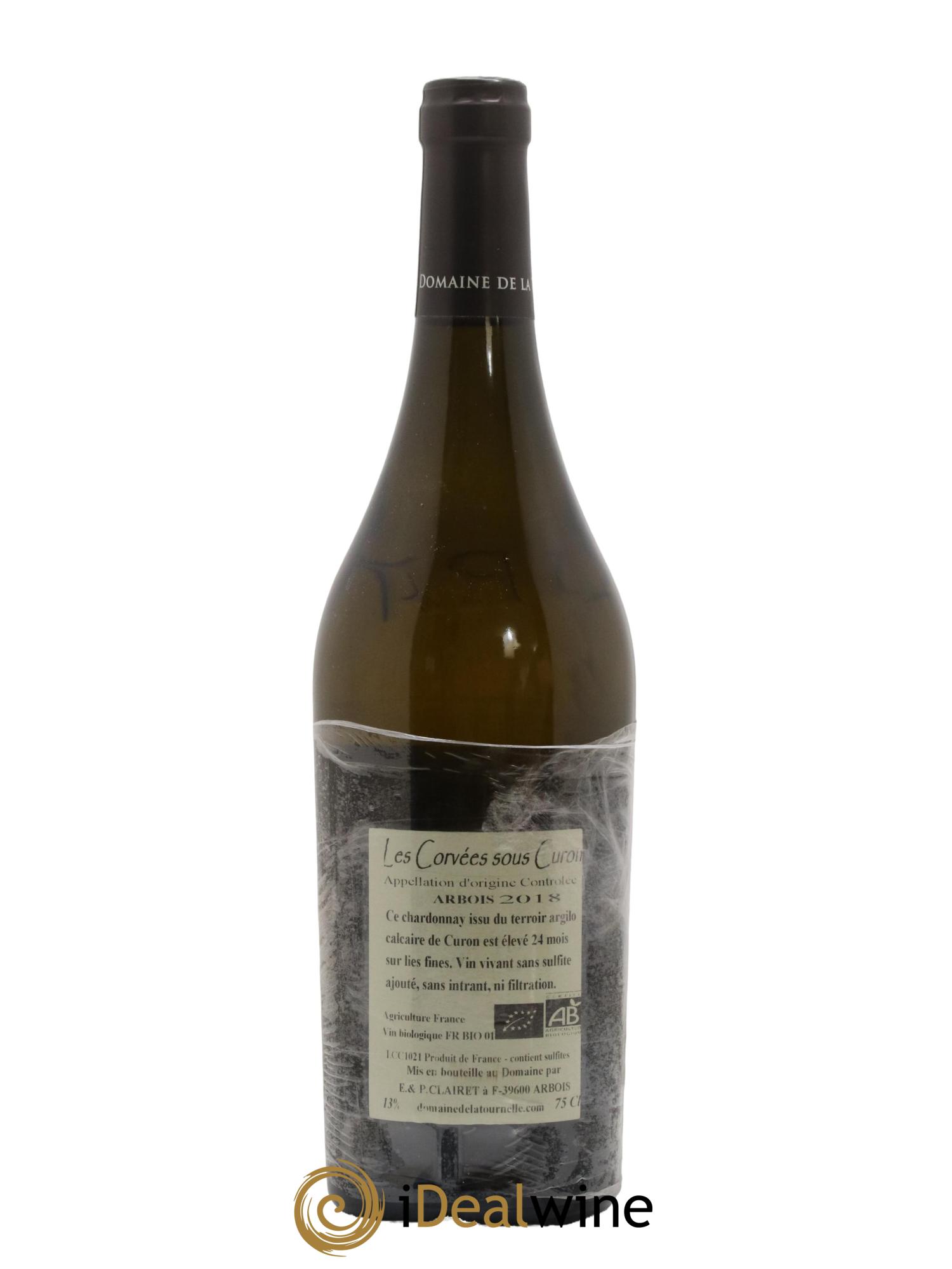 Arbois Les Corvées sous Curon Domaine de la Tournelle 2018 - Lot de 1 bouteille - 1