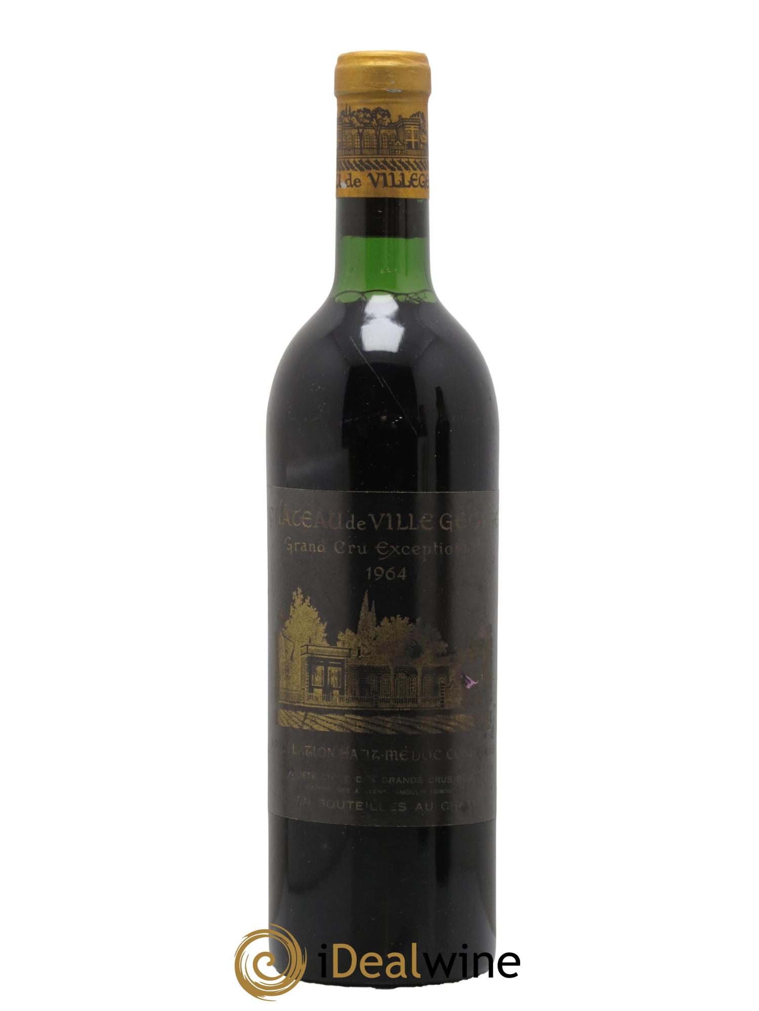 Château Villegeorge Cru Bourgeois 1964 - Lot de 1 bouteille - 0