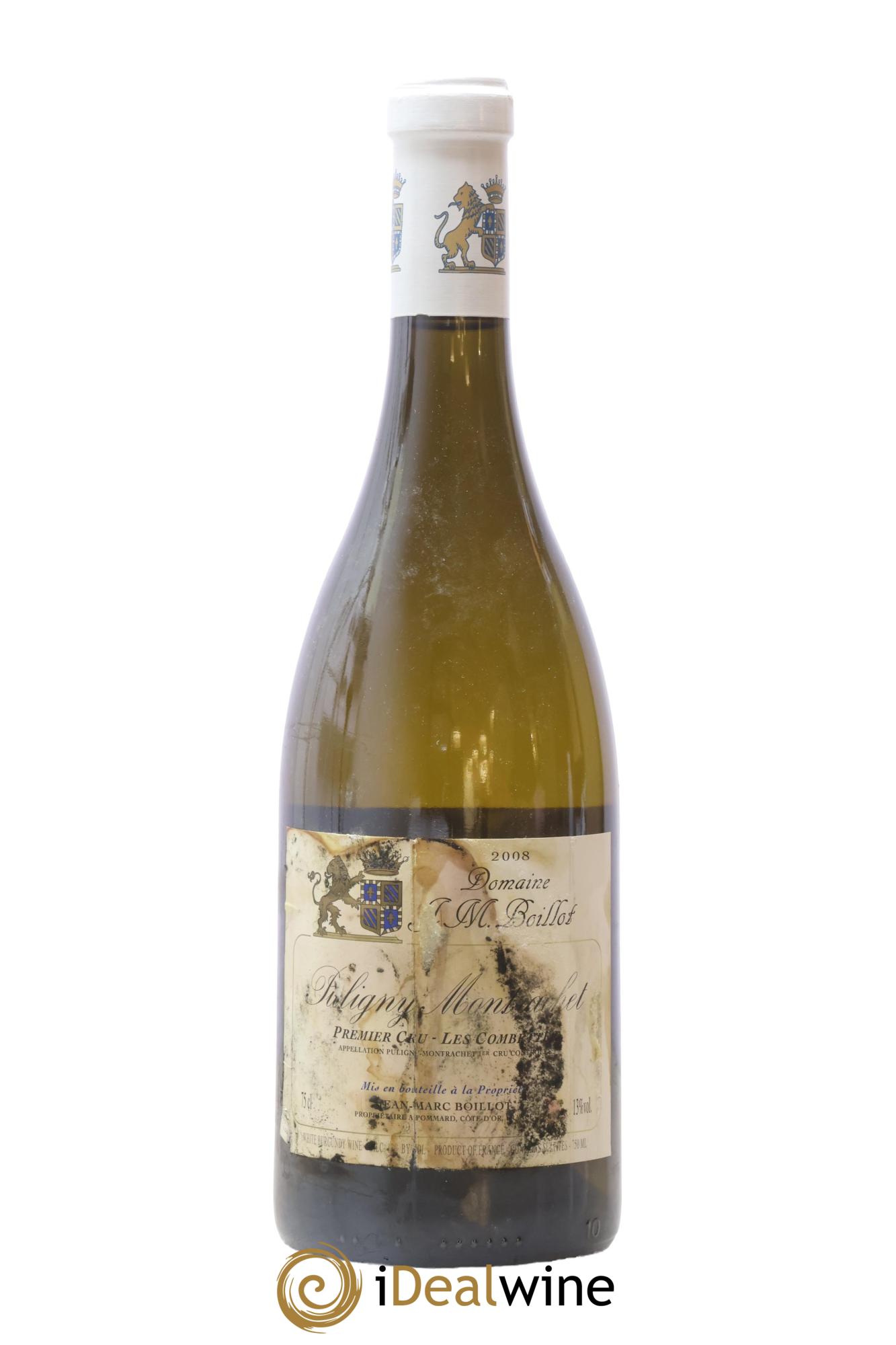 Puligny-Montrachet 1er Cru Les Combettes Jean-Marc Boillot 2008 - Posten von 1 Flasche - 0