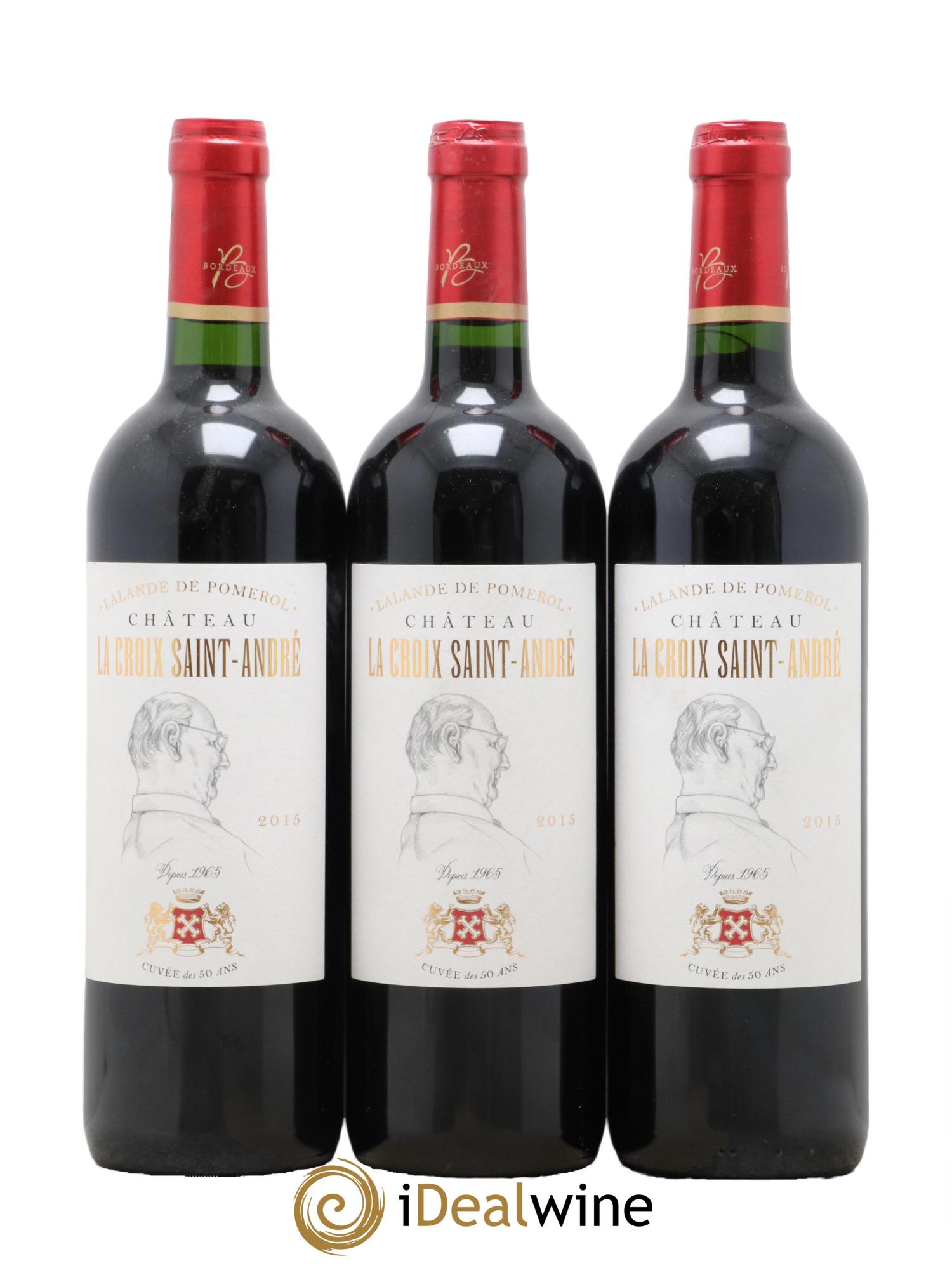 Château La Croix Saint André  2015 - Lot of 6 bottles - 2
