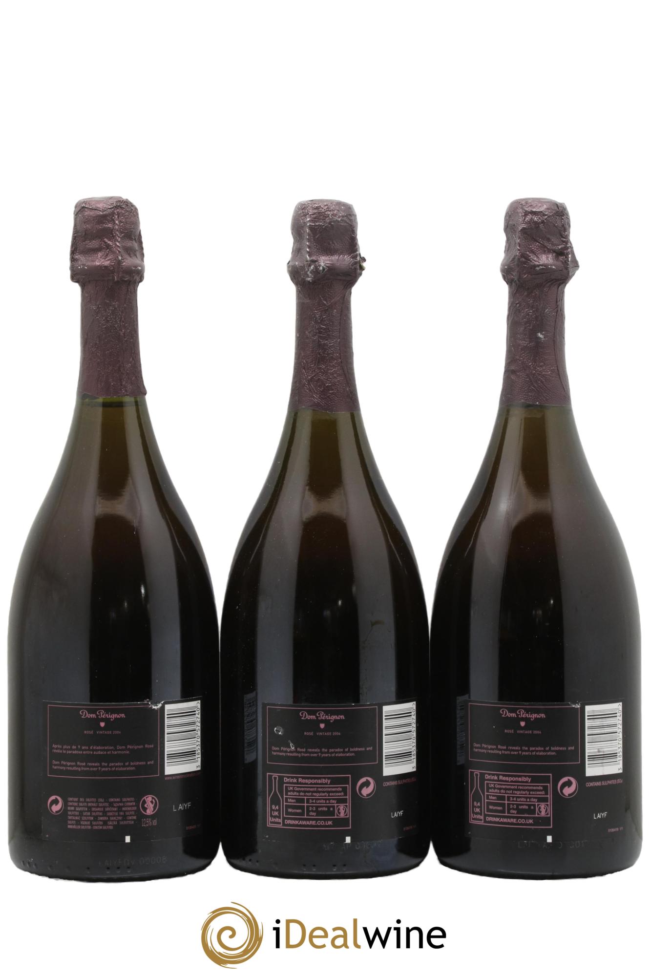 Brut Dom Pérignon 2004 - Lot de 3 bouteilles - 1