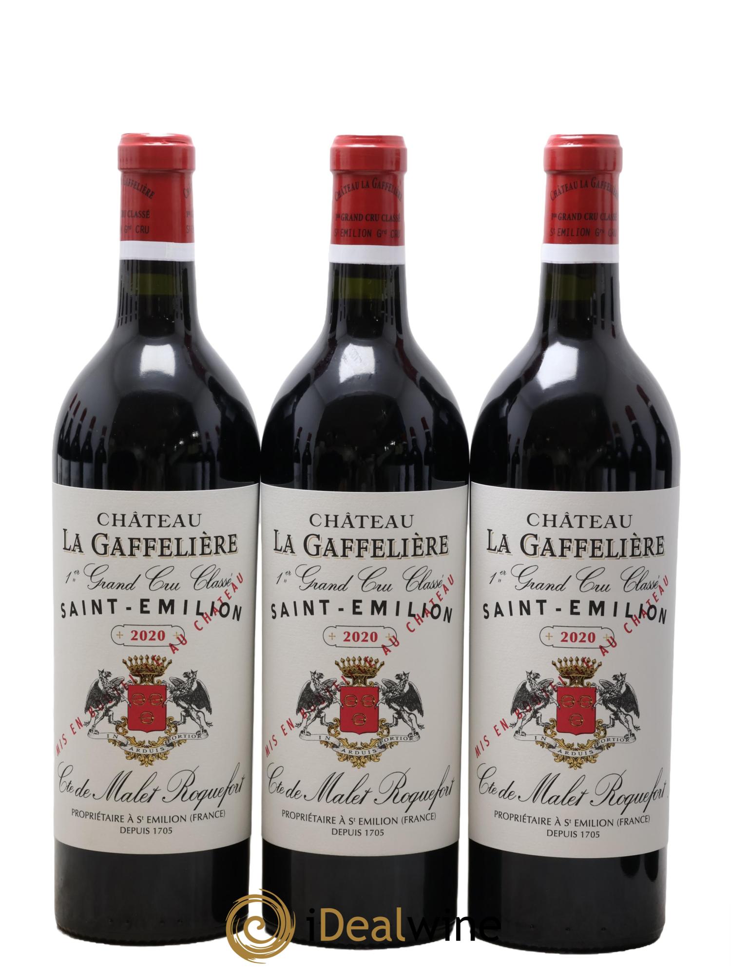 Château la Gaffelière 1er Grand Cru Classé B 2020 - Lotto di 12 bottiglie - 1