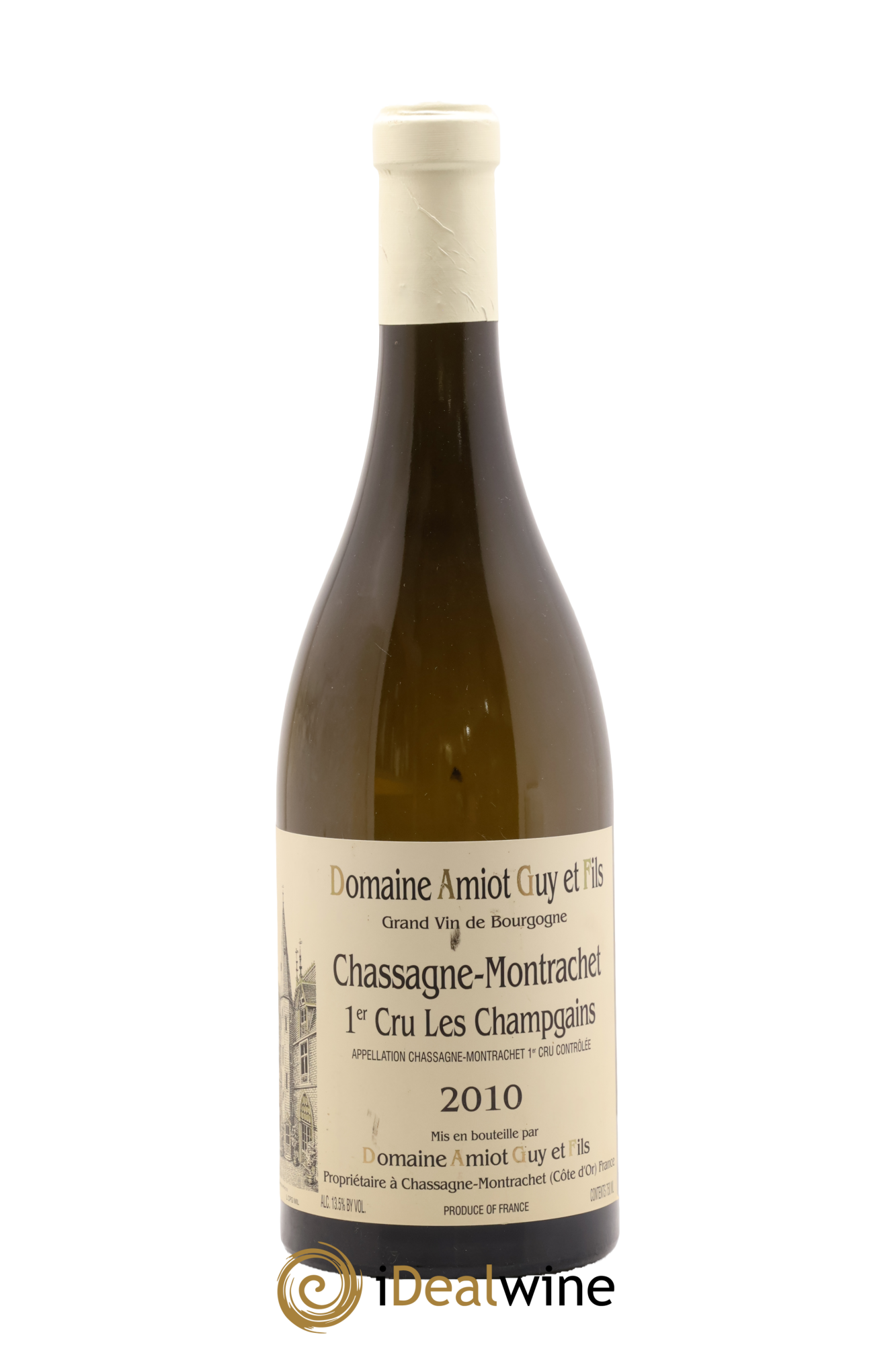 Chassagne-Montrachet 1er Cru Champs Gains Guy Amiot & Fils 2010 - Lot de 1 bouteille - 0